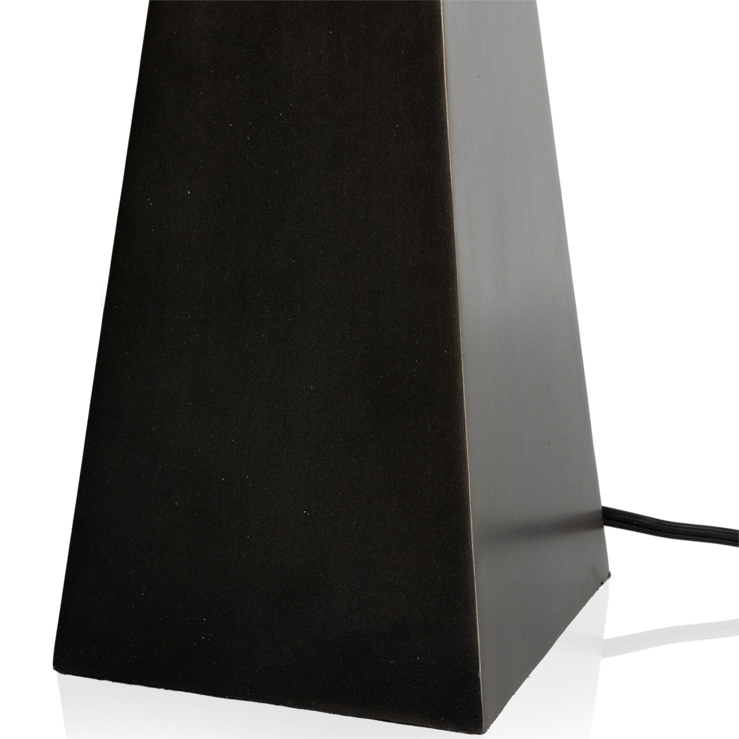 Leander Table Lamp, Dark Antique Pewter