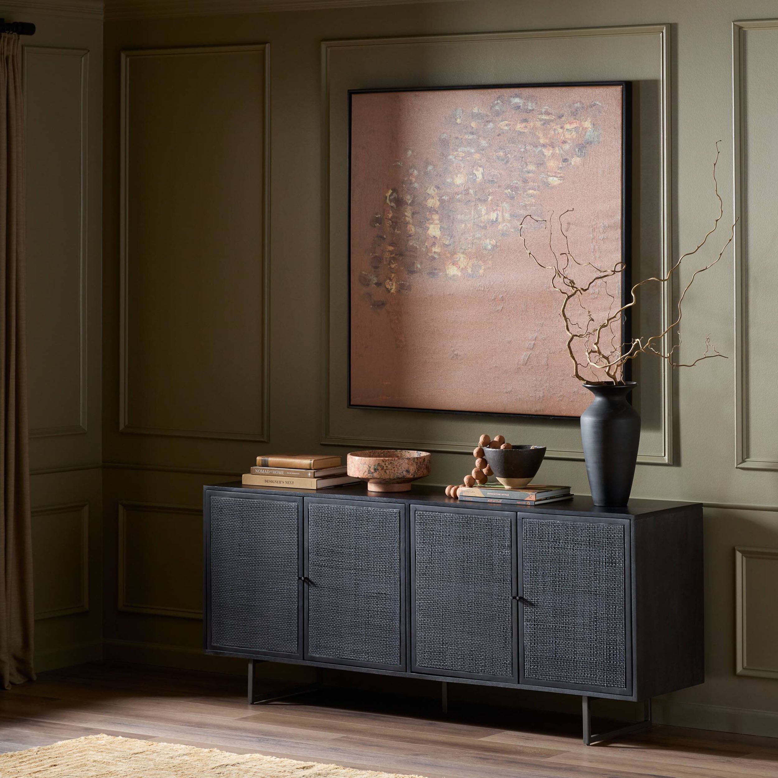 Carmel Sideboard, Black Wash