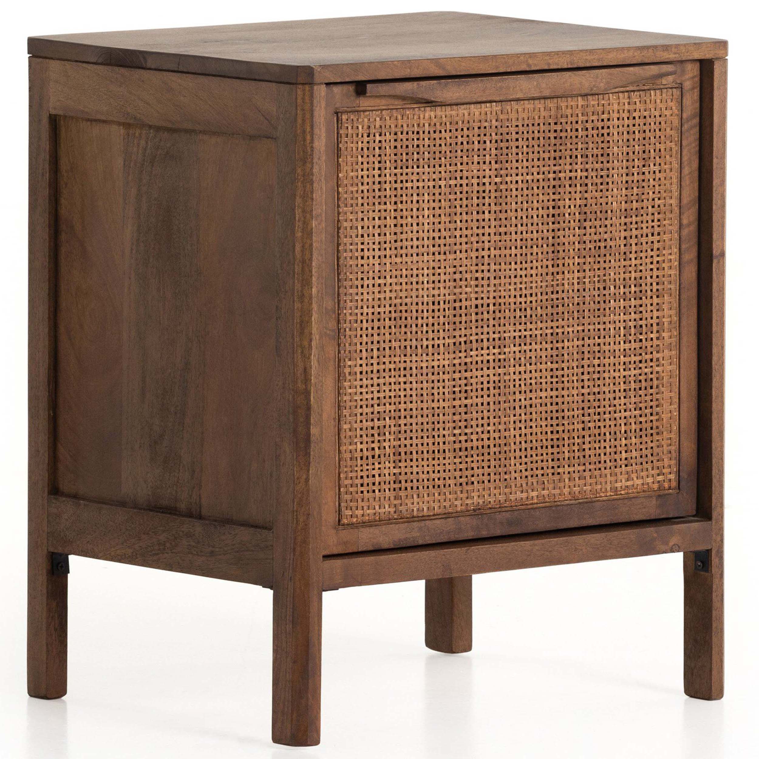 Sydney Nightstand, Brown Wash