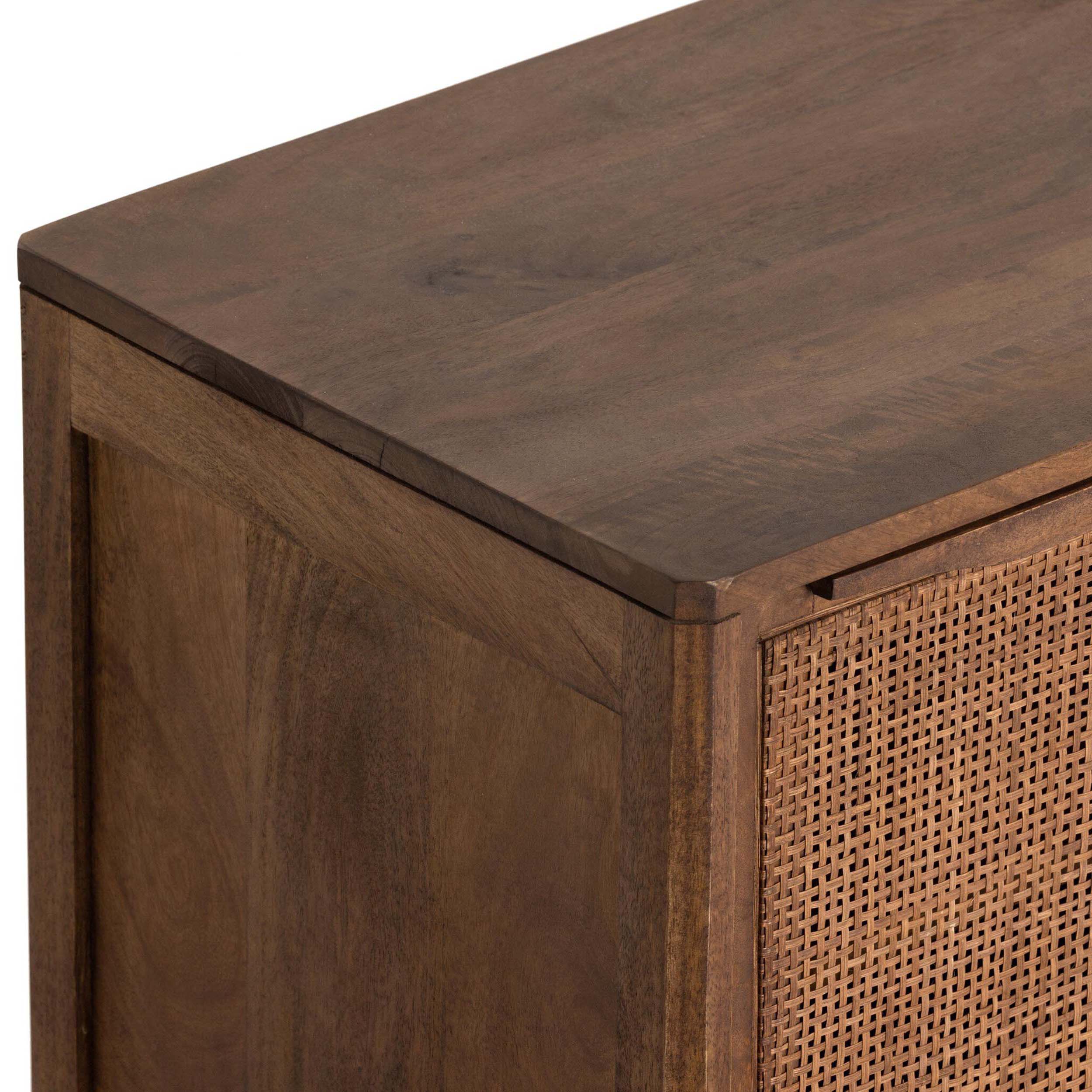 Sydney Nightstand, Brown Wash