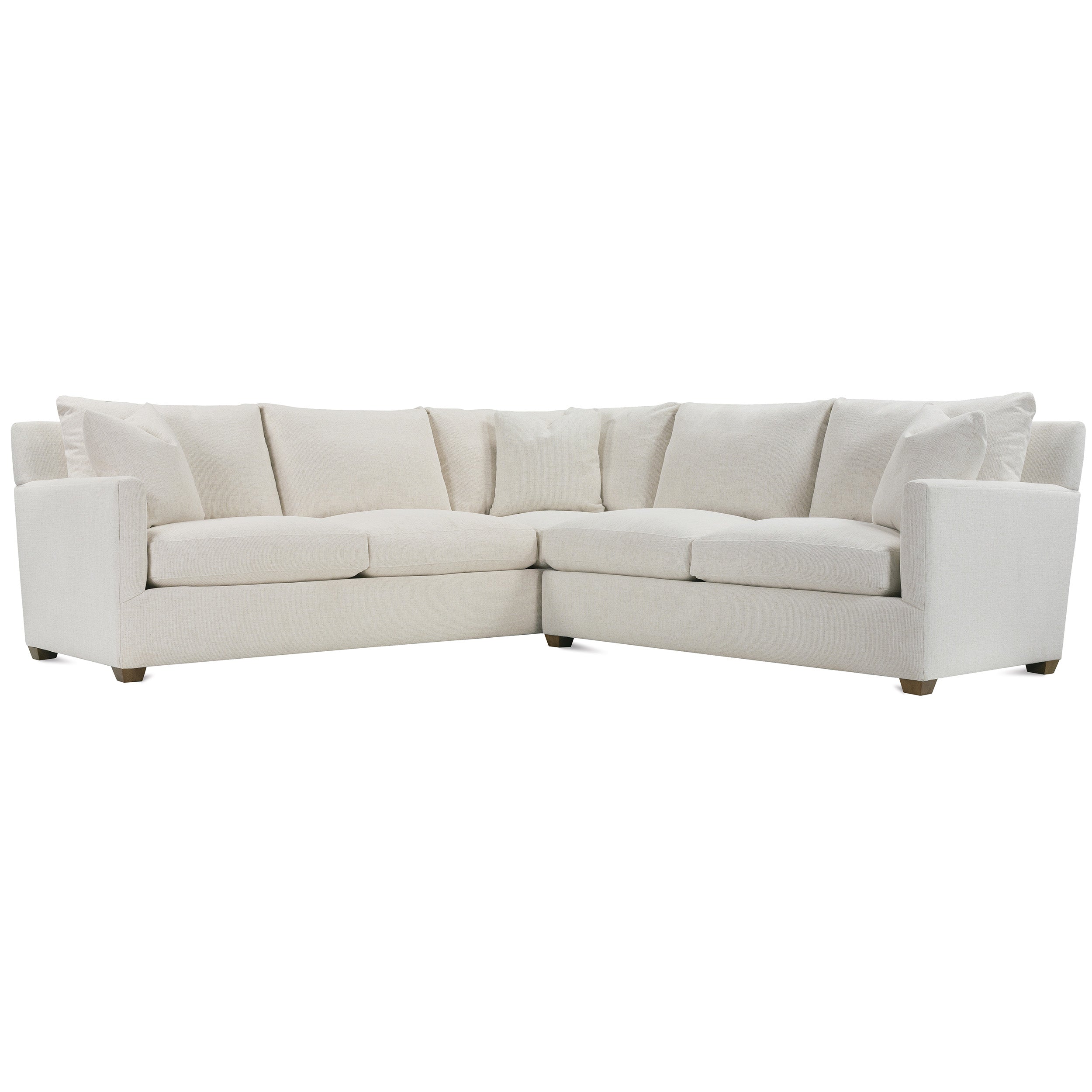 106" x 110" Quick Ship Lilah Sectional - Plush Crypton Chenille,