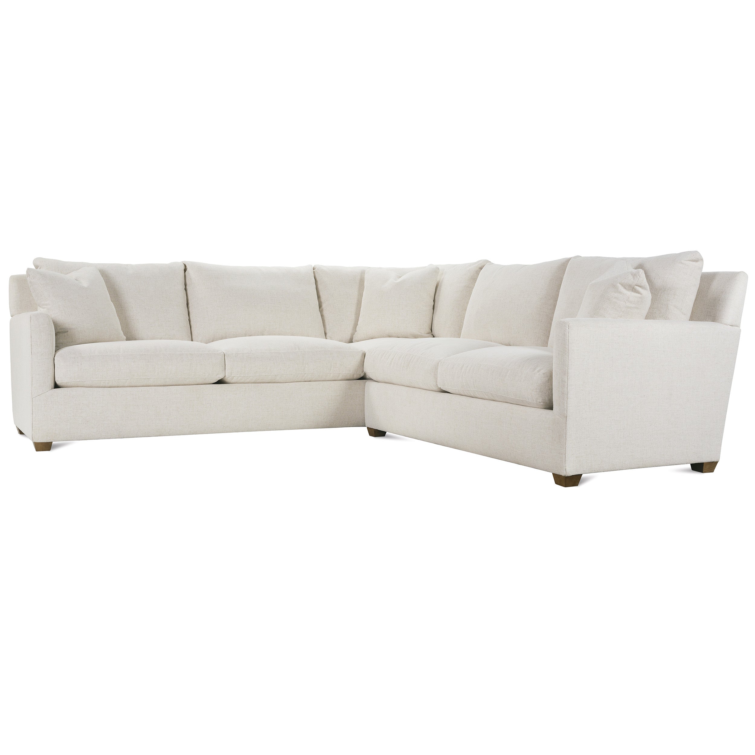 106" x 110" Quick Ship Lilah Sectional - Plush Crypton Chenille,