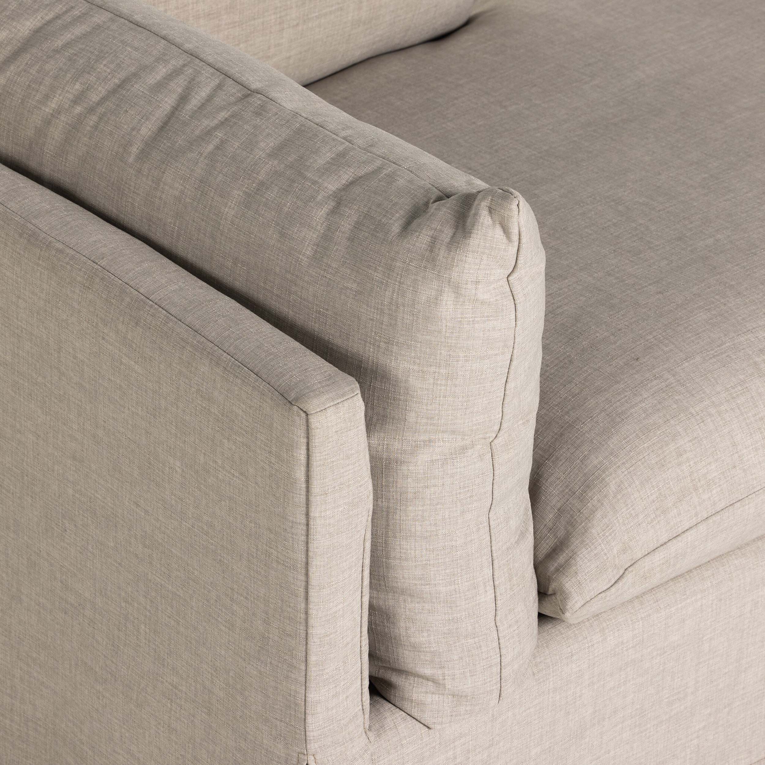 Habitat Slipcover Chaise, Bennett Moon