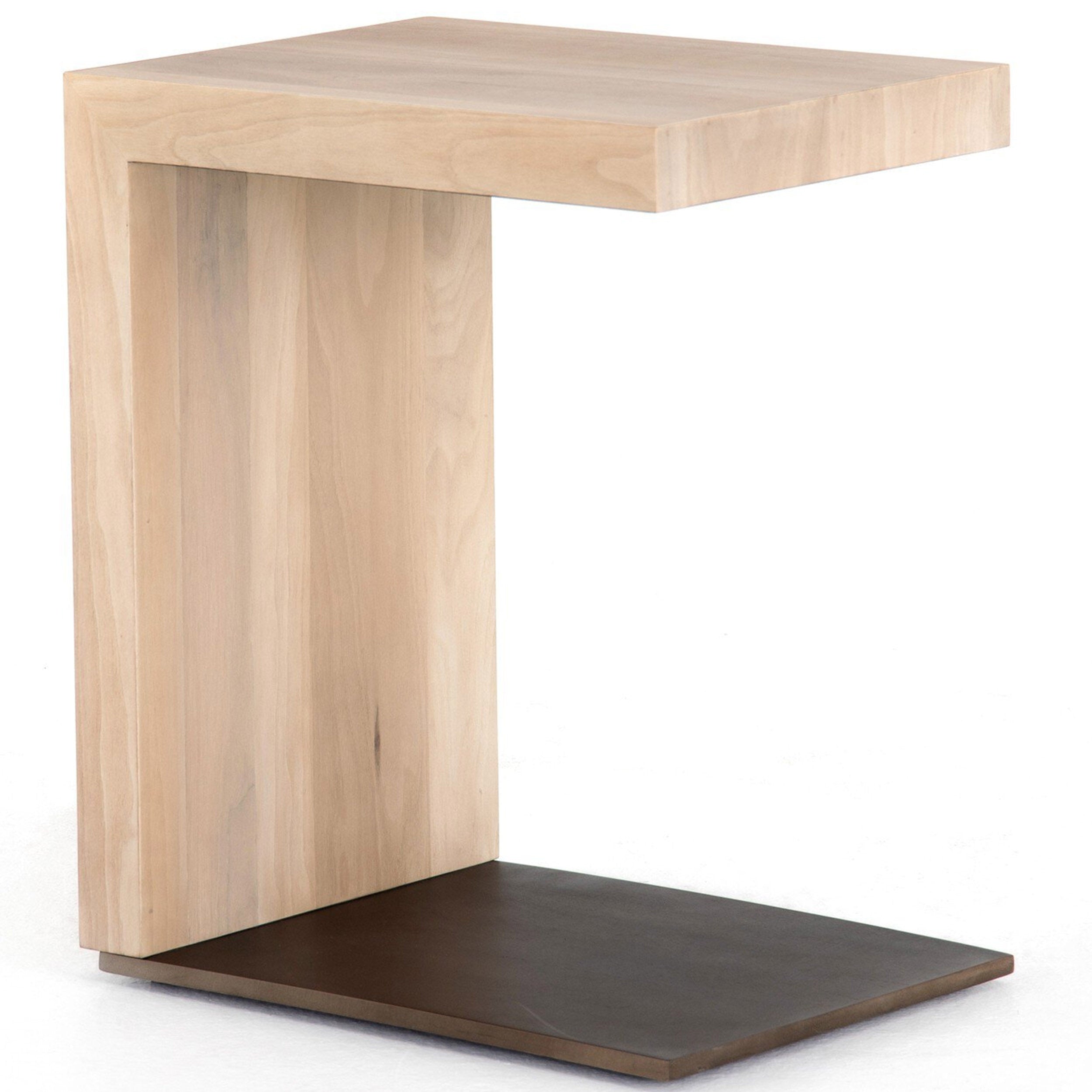 Hudson C Table, Ashen Walnut