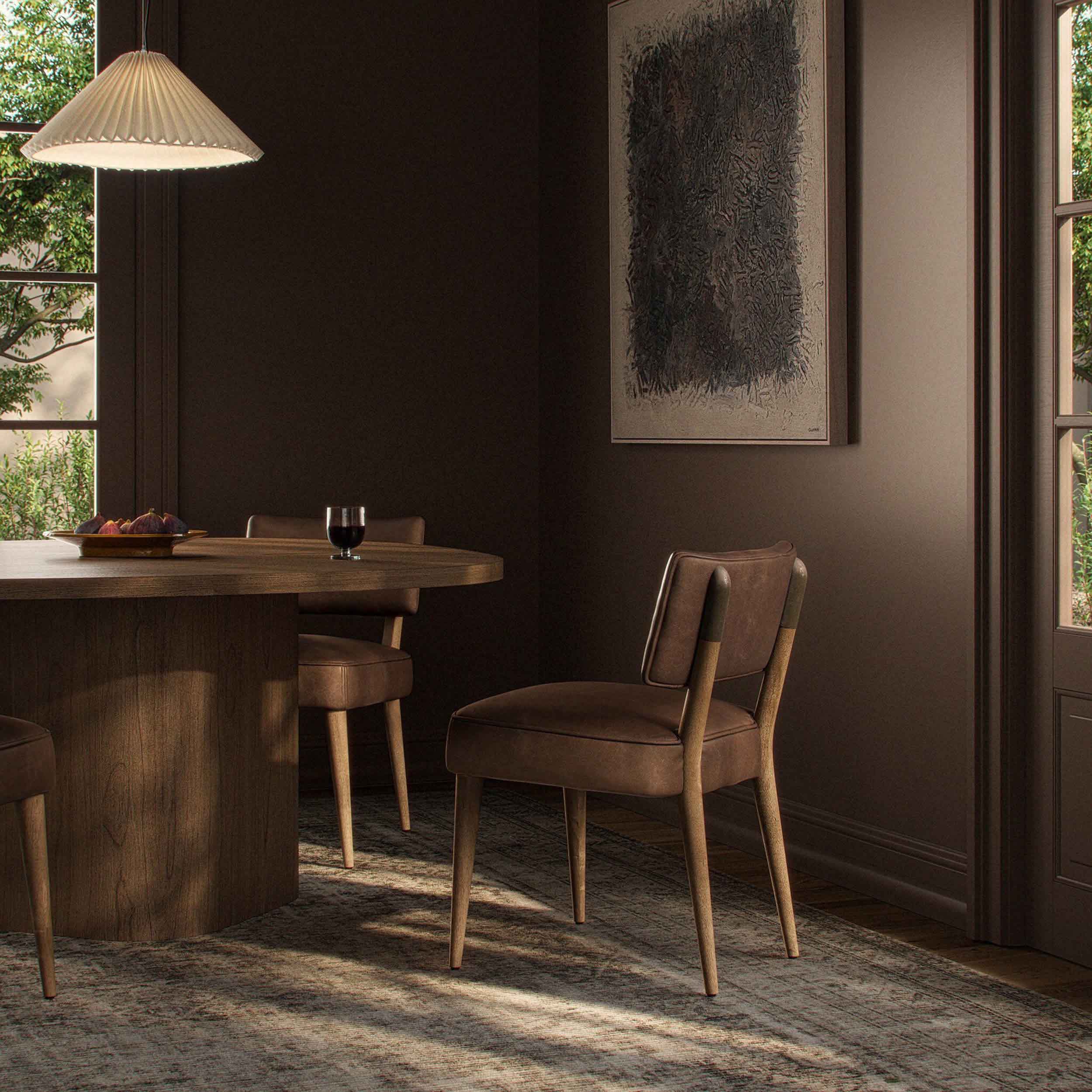Orville Dining Chair, Palermo Cigar