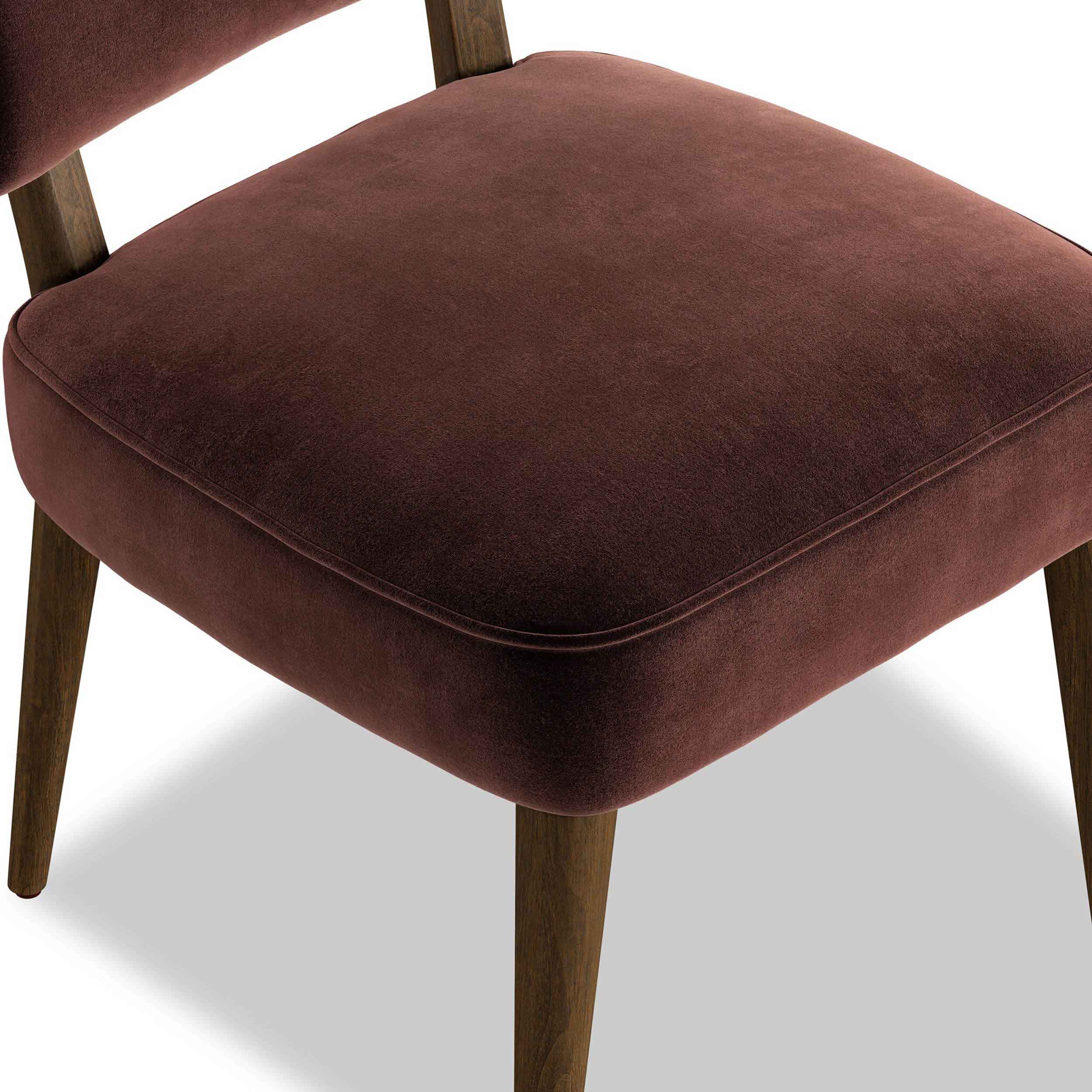 Orville Dining Chair, Surrey Plum