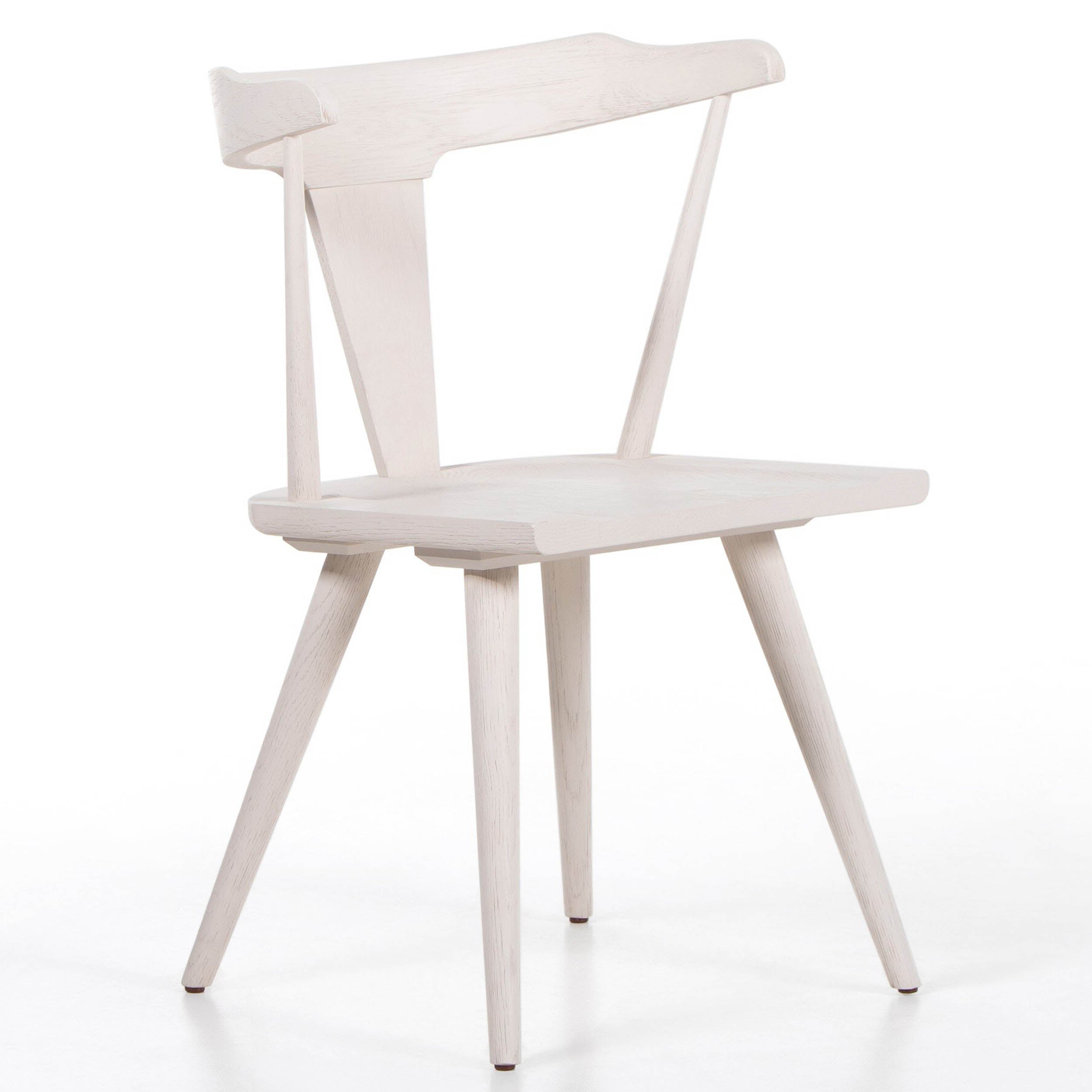 Ripley Dining Chair, Off White Oak Solid