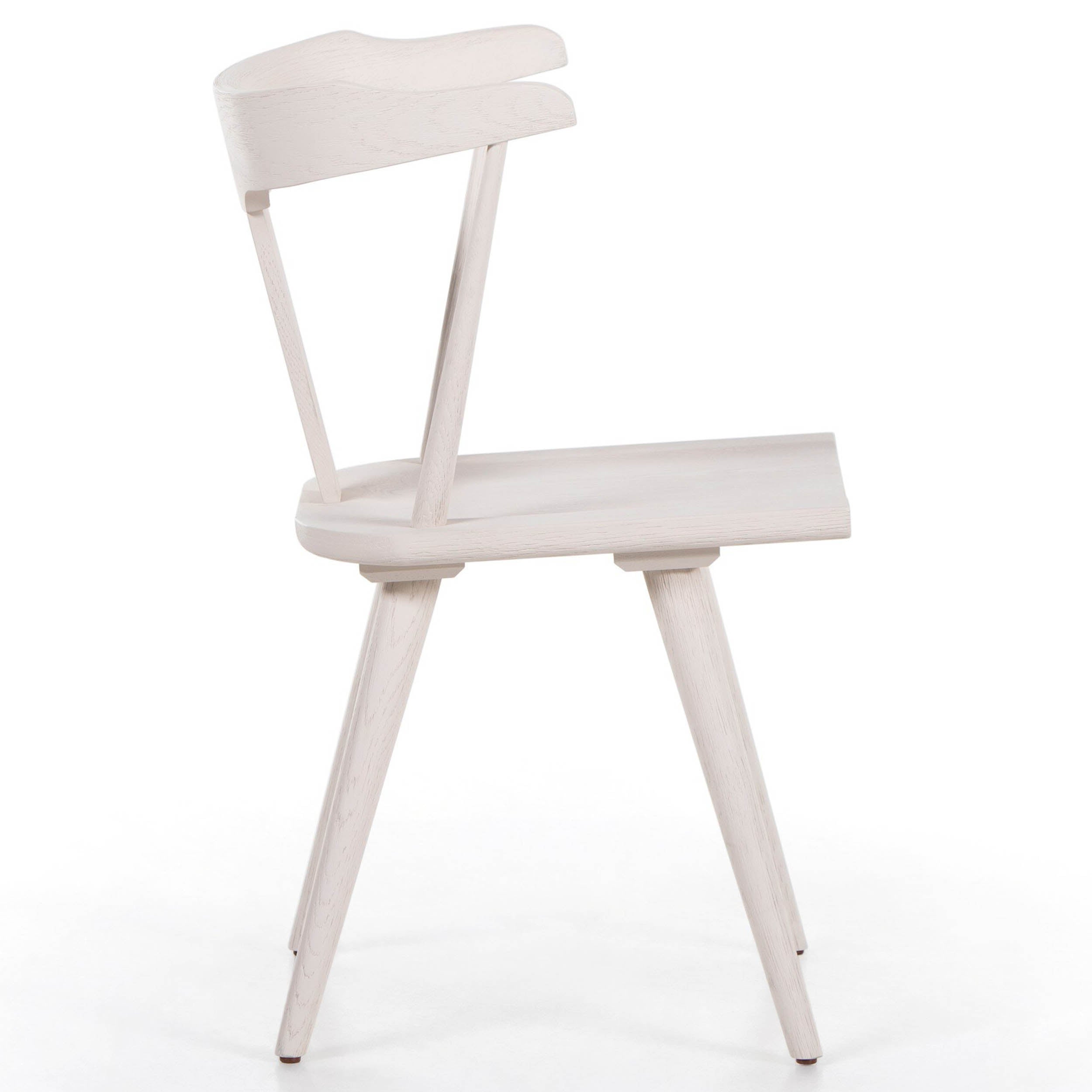 Ripley Dining Chair, Off White Oak Solid