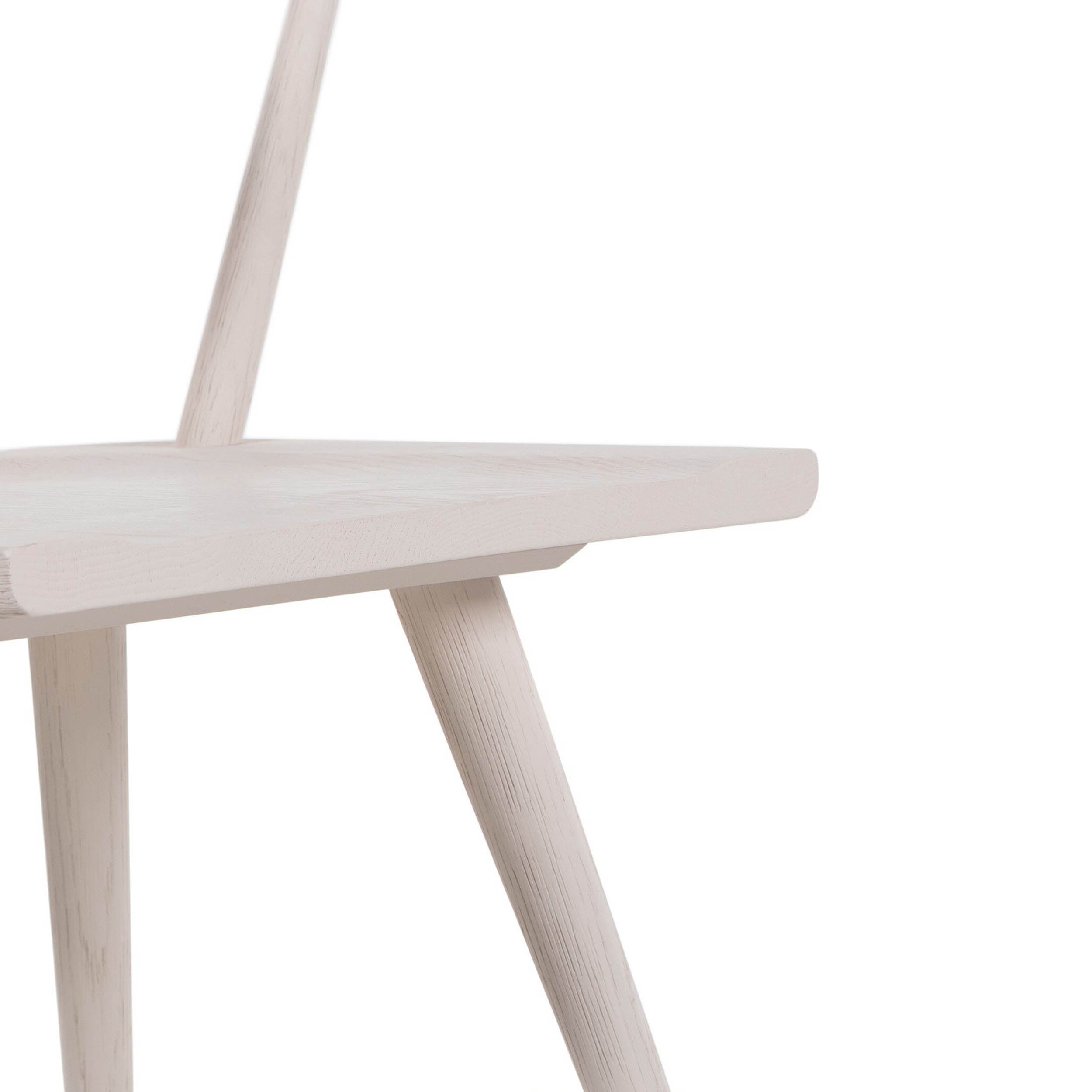 Ripley Dining Chair, Off White Oak Solid