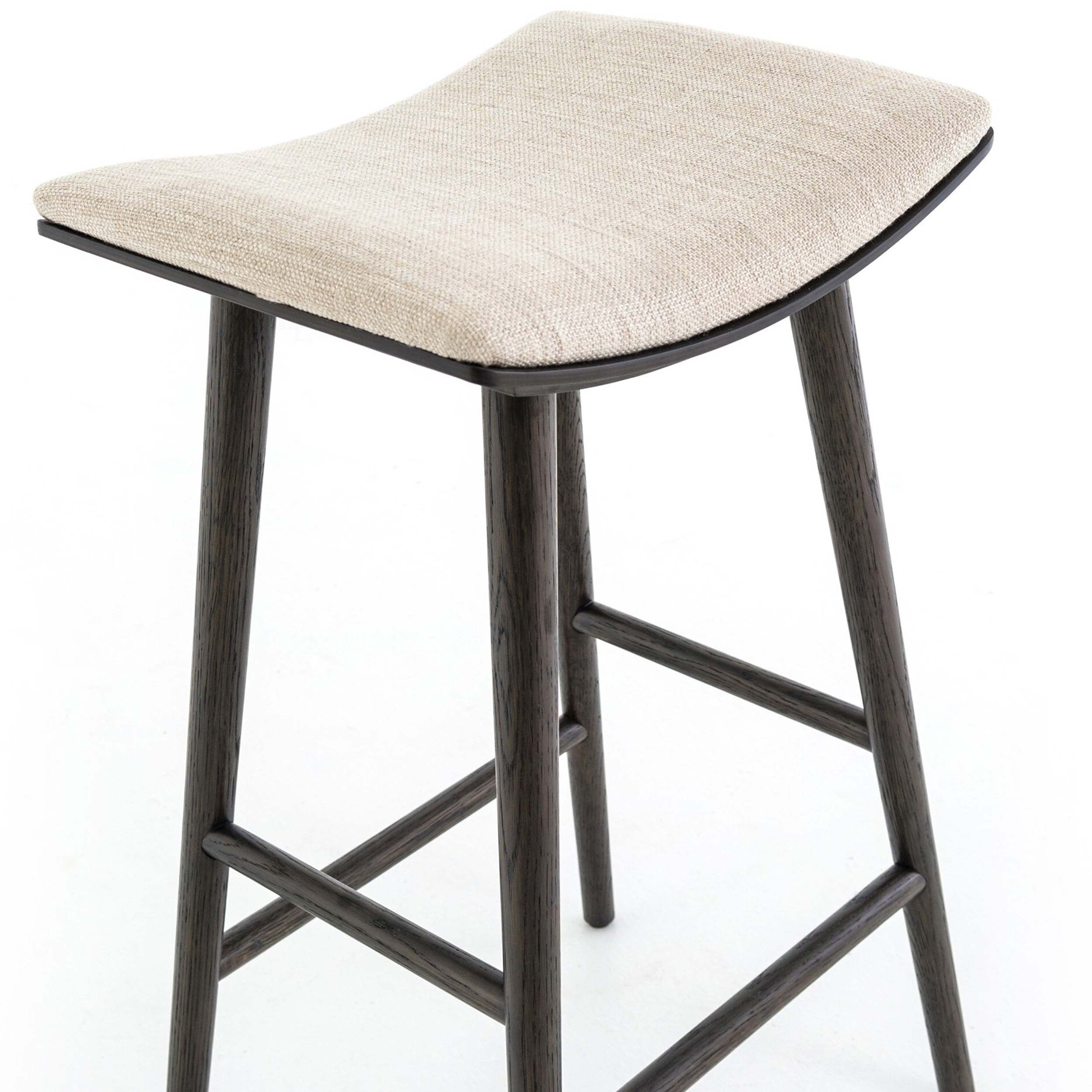 Union Bar + Counter Stool, Essence Natural, Light Carbon Ash