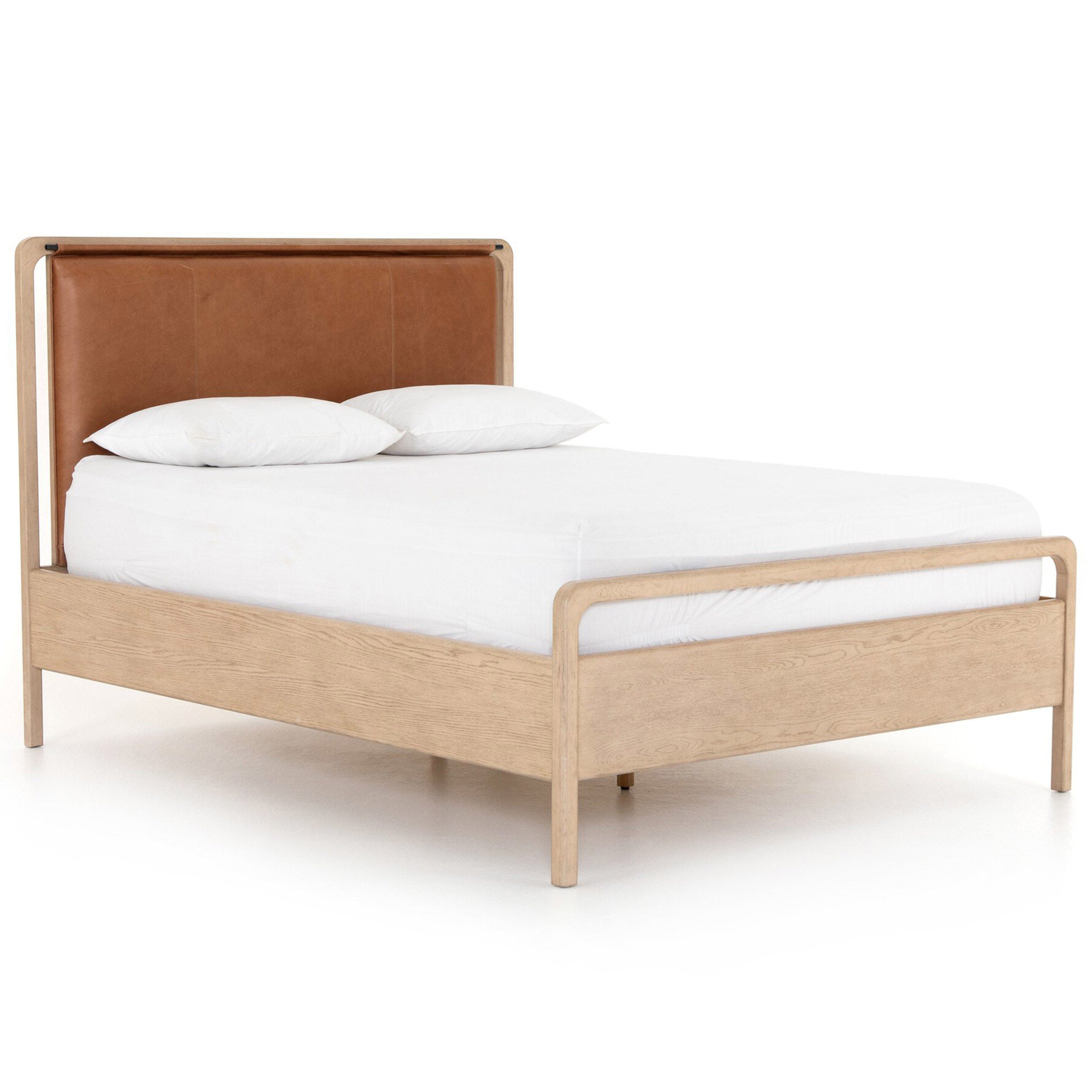 Rosedale Bed, Chaps Sand, Yucca Oak Veneer + Chaps Sand