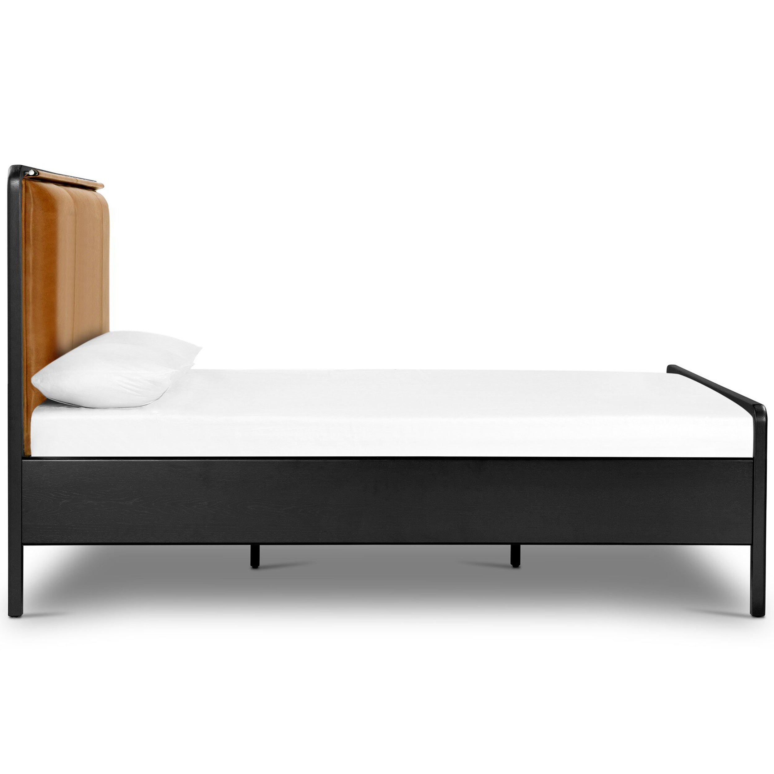 Rosedale Bed, Chaps Sand, Ebony Oak Veneer + Chaps Saddle