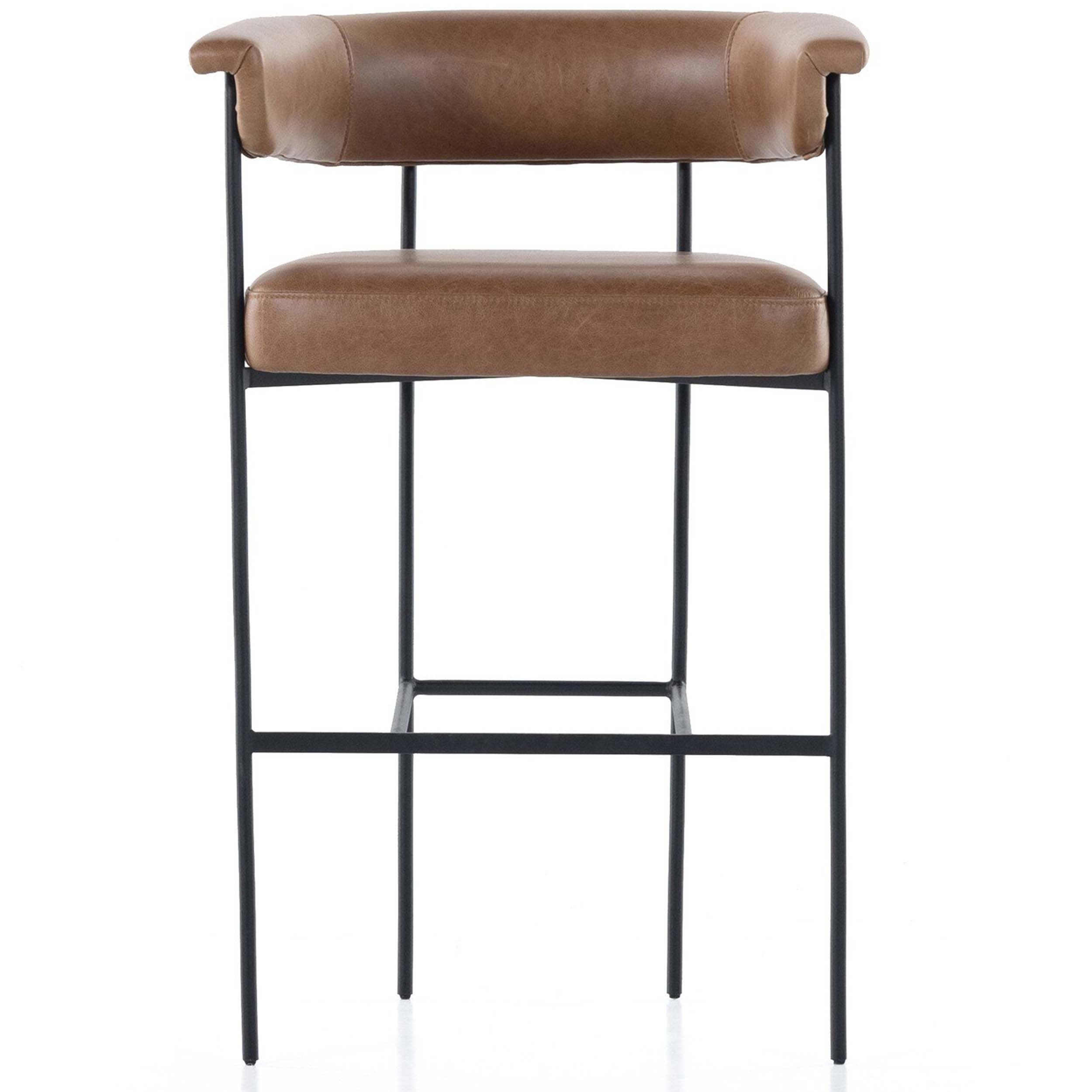 Carrie Bar + Counter Stool, Chaps Saddle