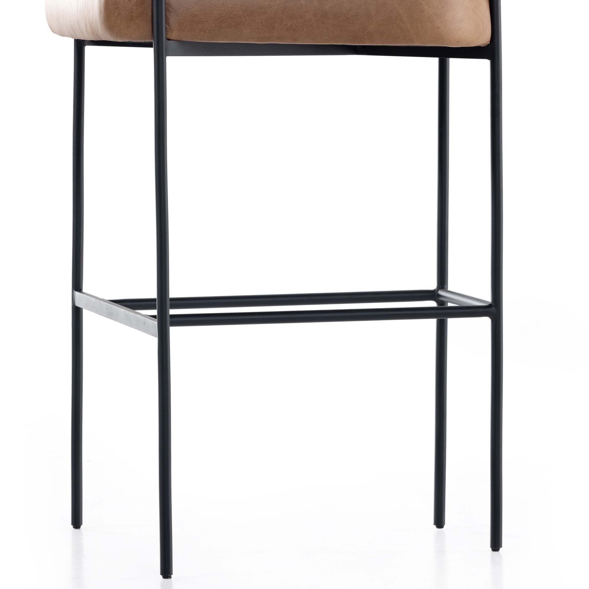 Carrie Bar + Counter Stool, Chaps Saddle