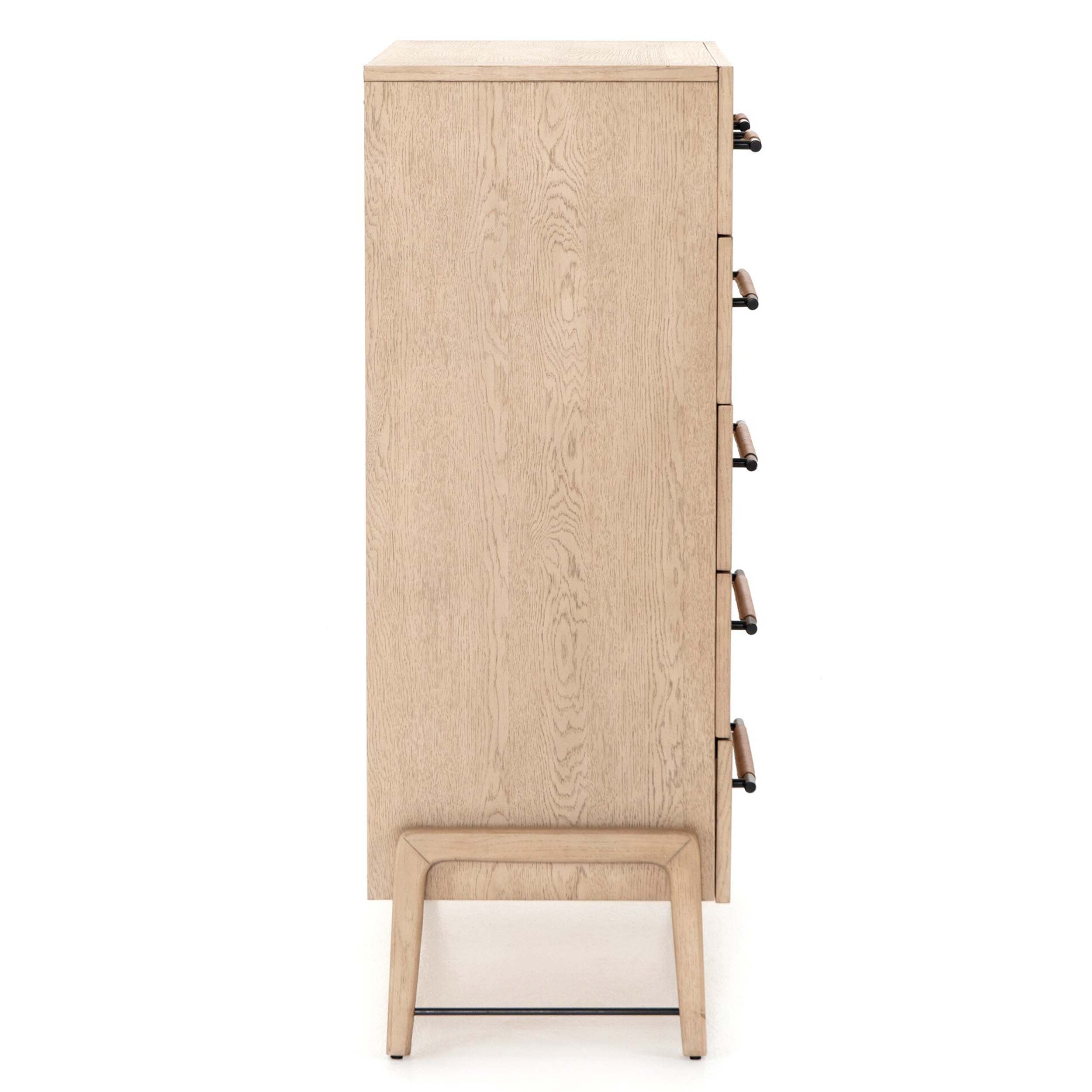 Rosedale 6 Drawer Tall Dresser, Yucca Oak Veneer