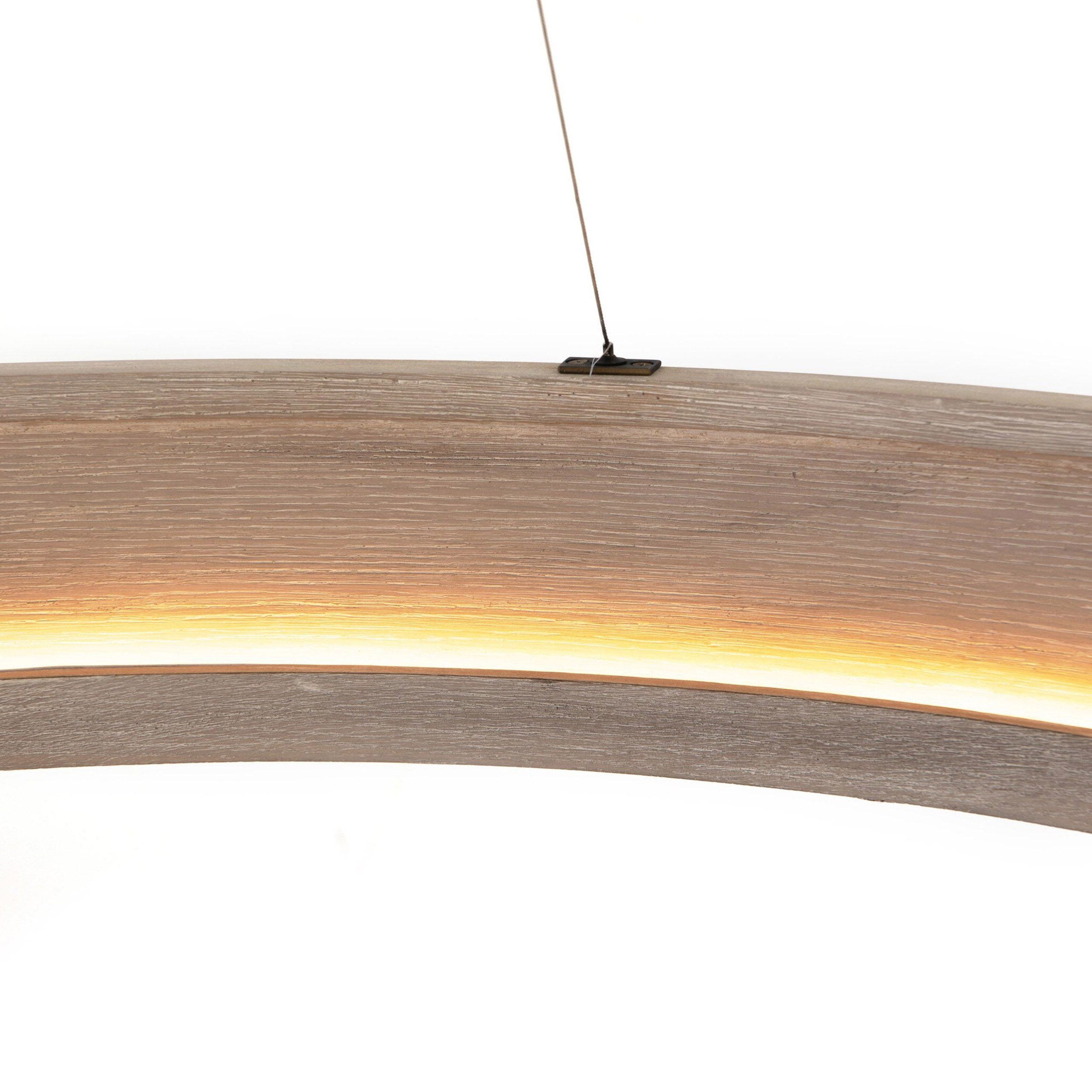 Baum Chandelier, Brushed Oak