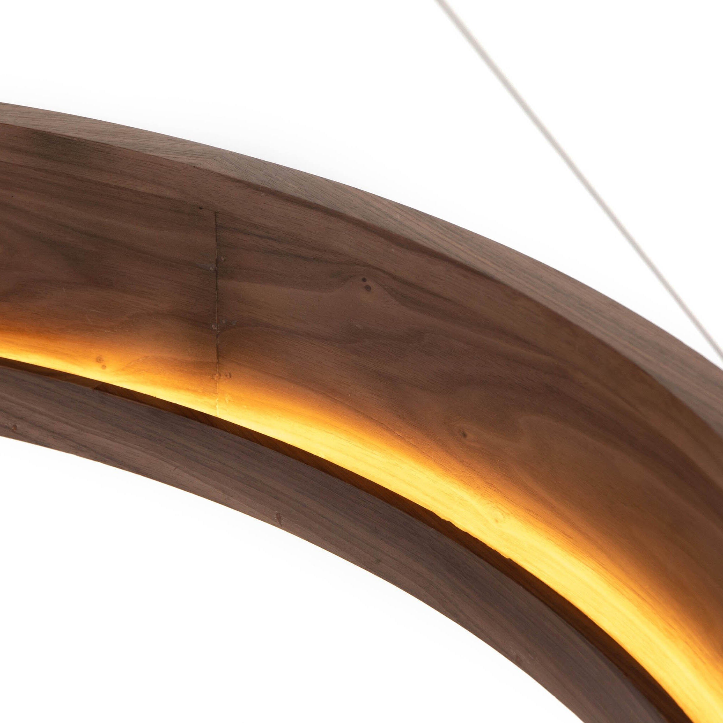 Baum Chandelier, Dark Walnut