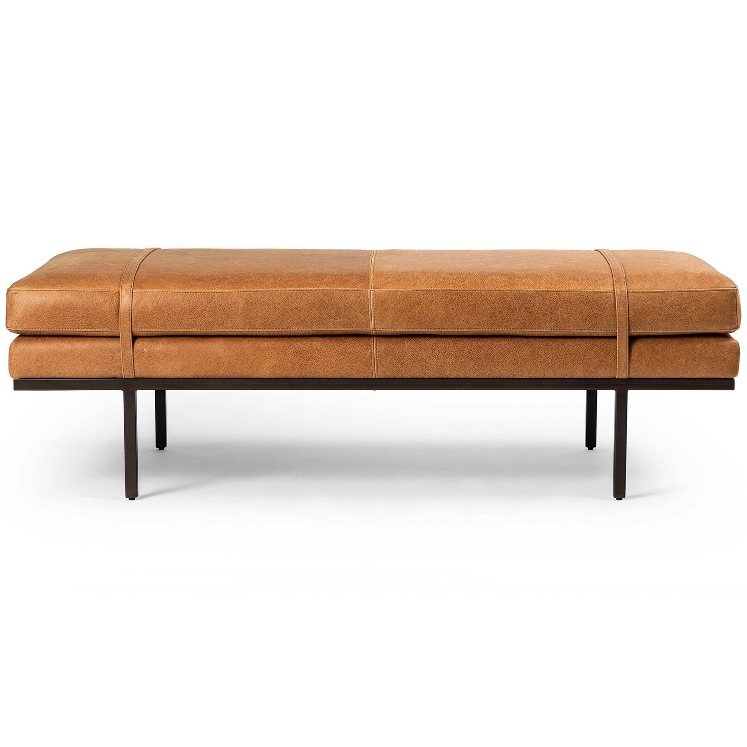Harris Accent Bench, Palermo Cognac