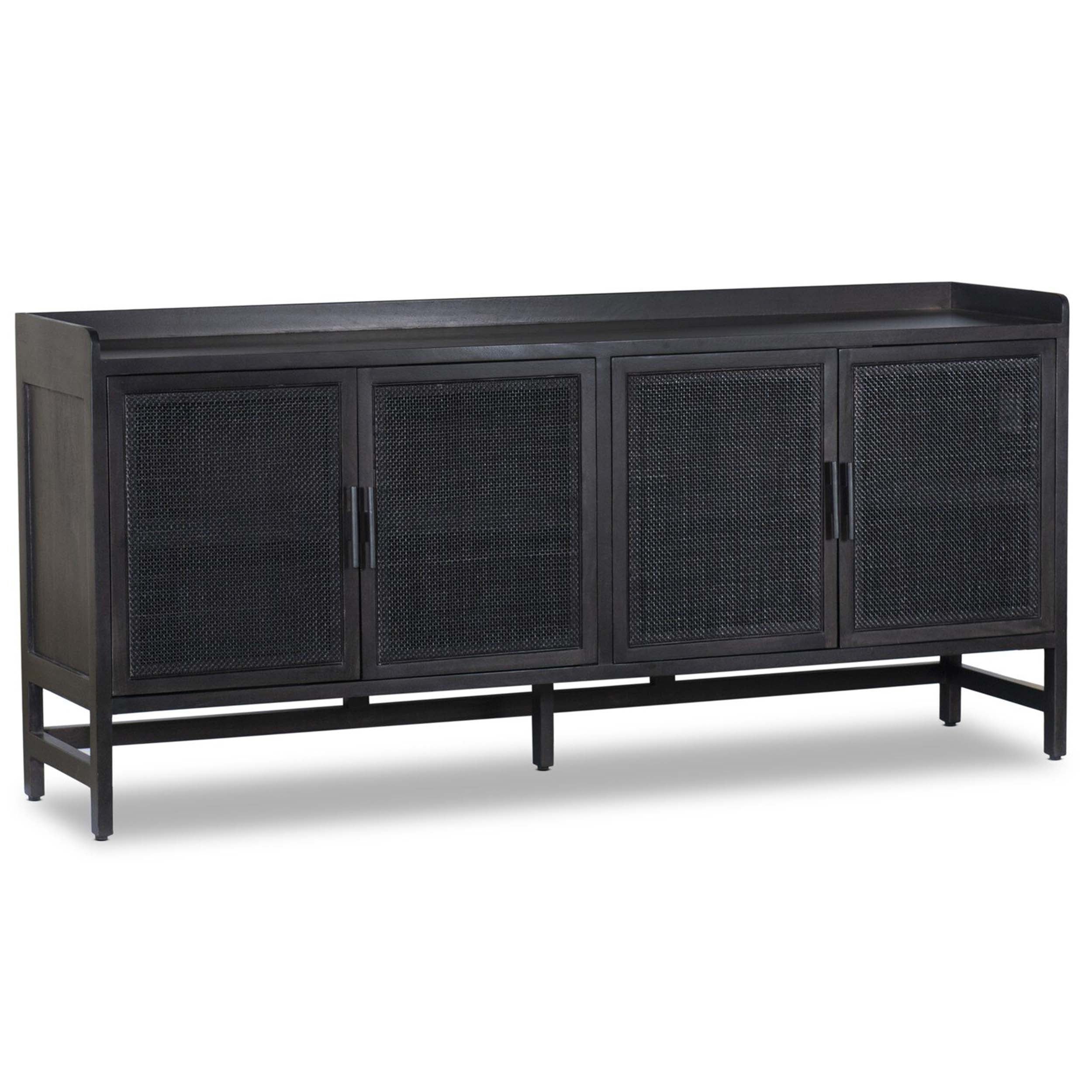 Caprice Sideboard 72", Black Wash Mango