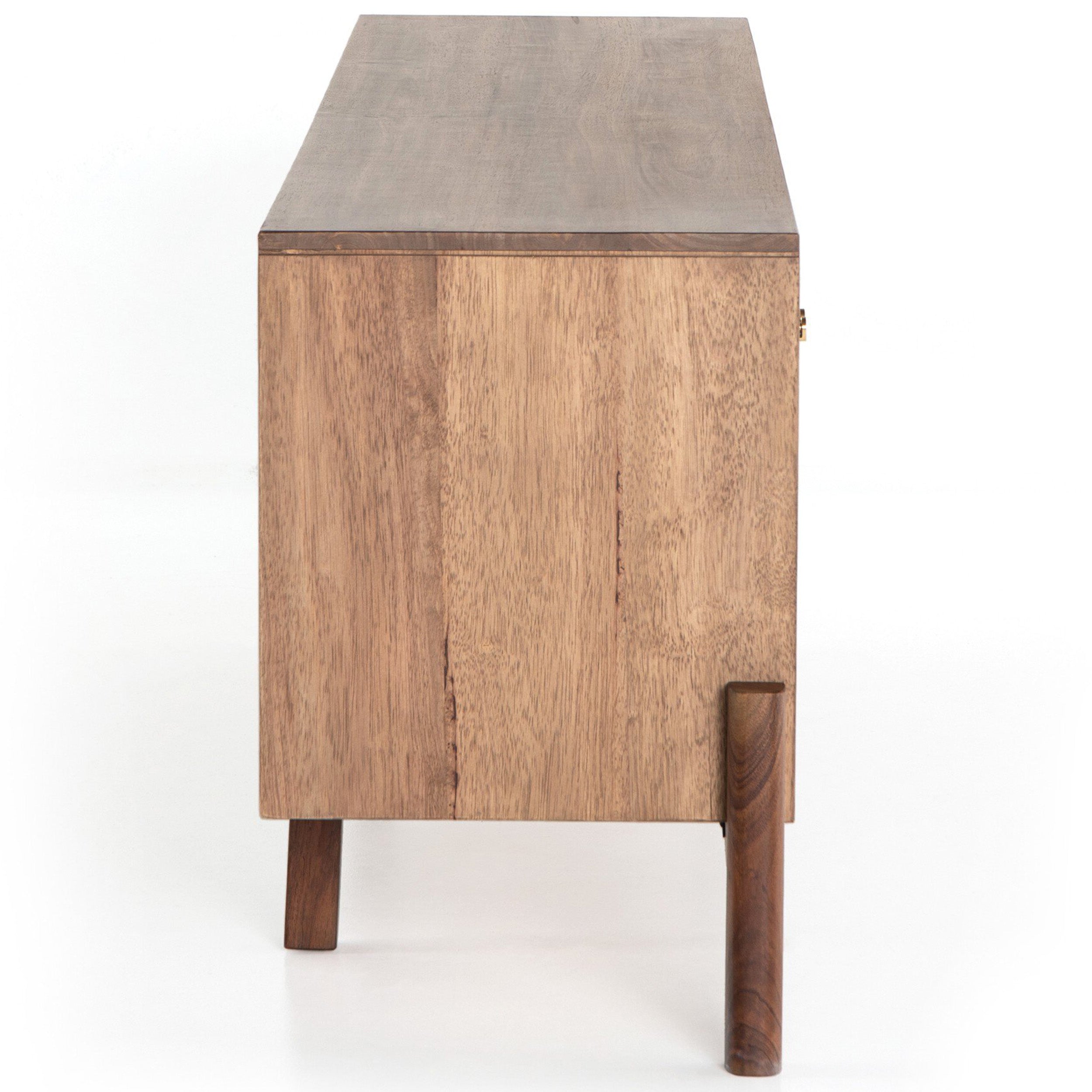 Reza Media Console, Smoked Honey