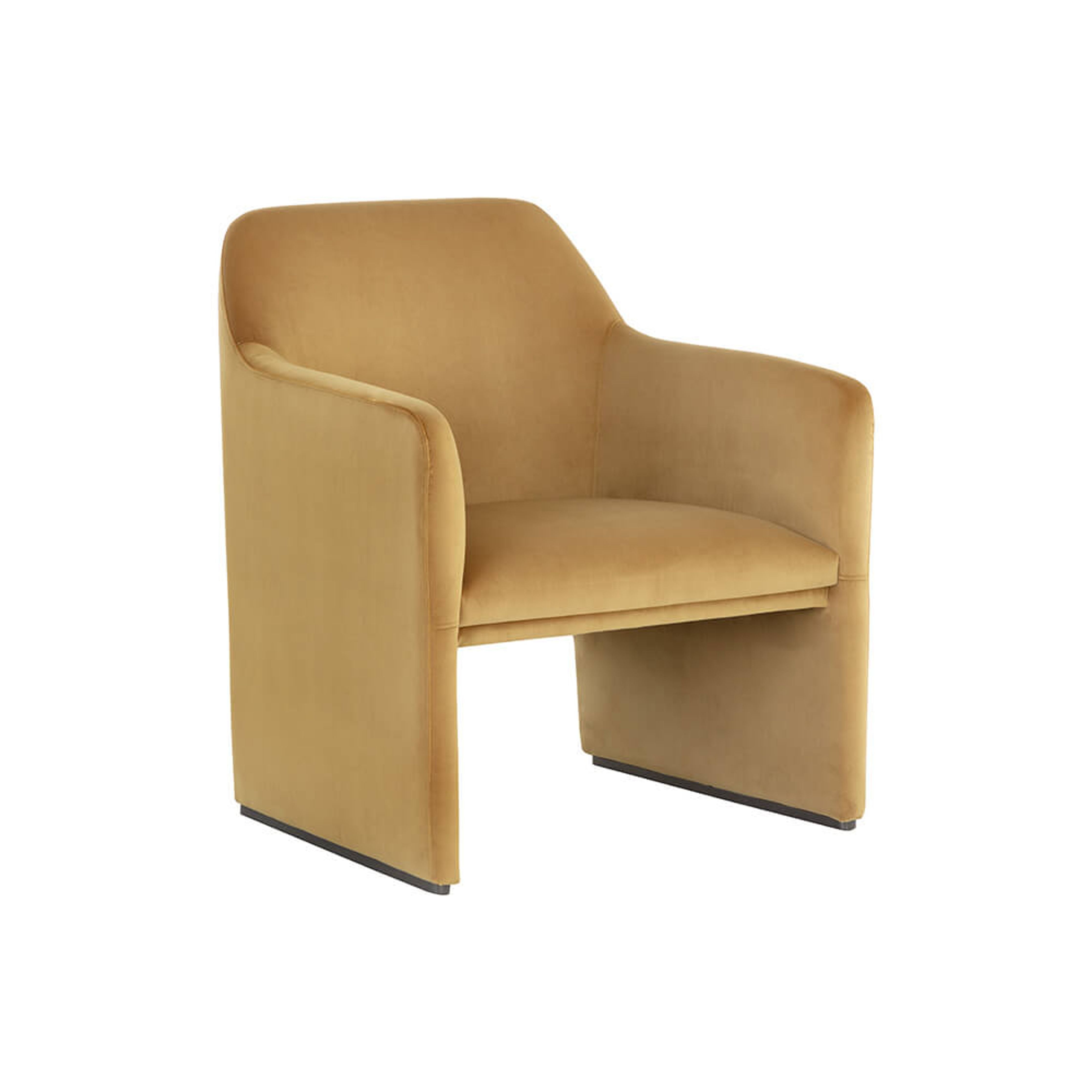 Doreen Lounge Chair Lux Moon Dust