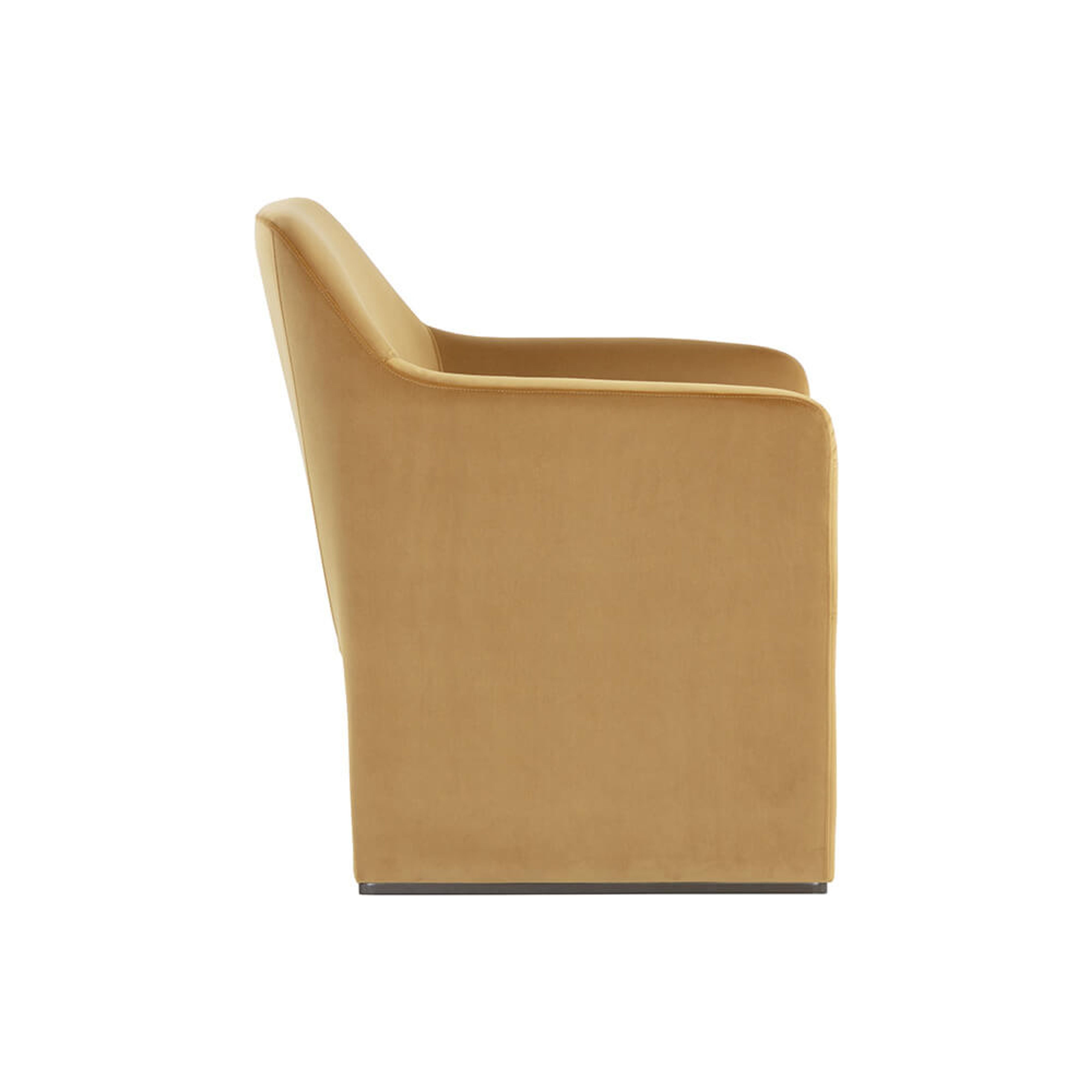 Doreen Lounge Chair Lux Moon Dust