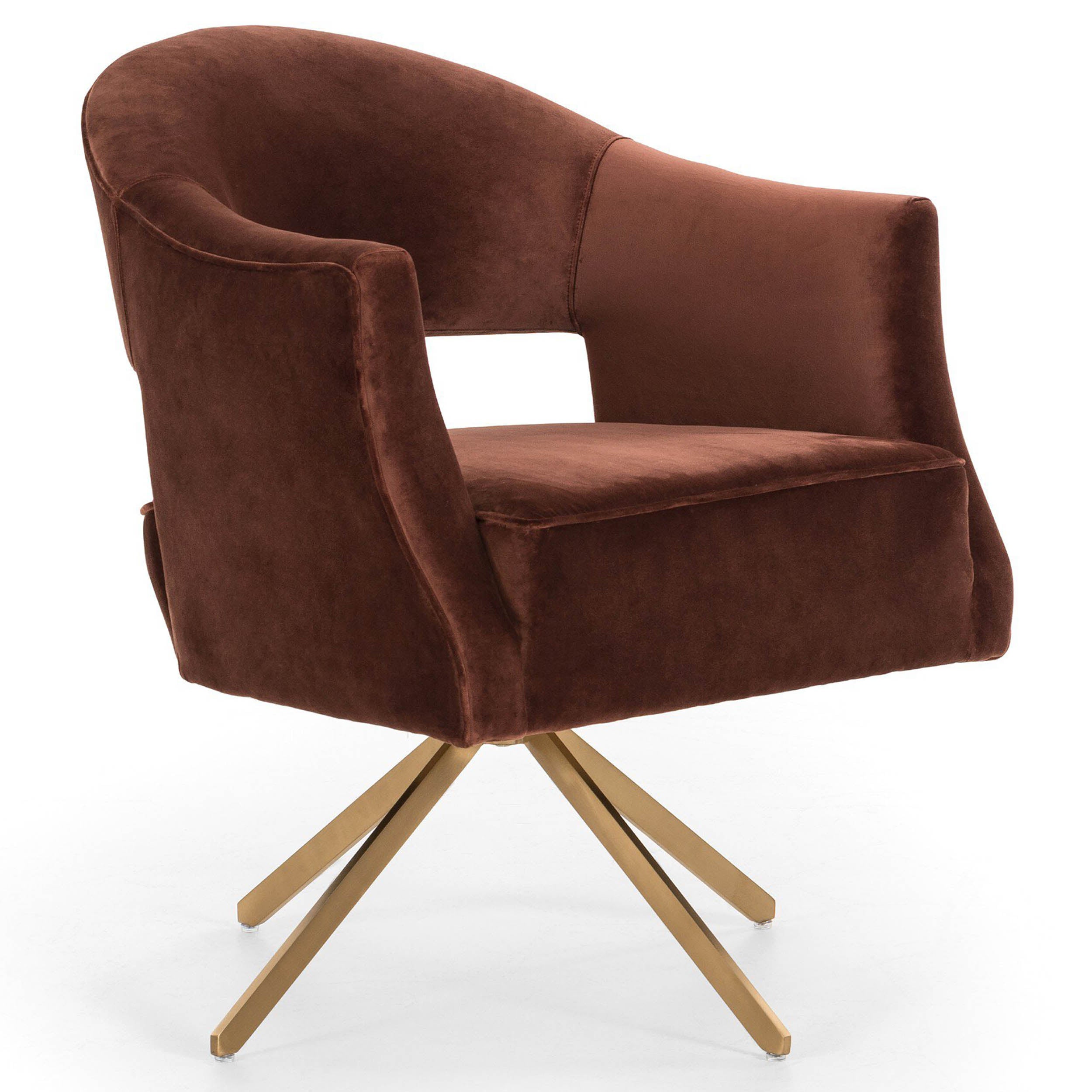 Adara Desk Chair, Surrey Auburn