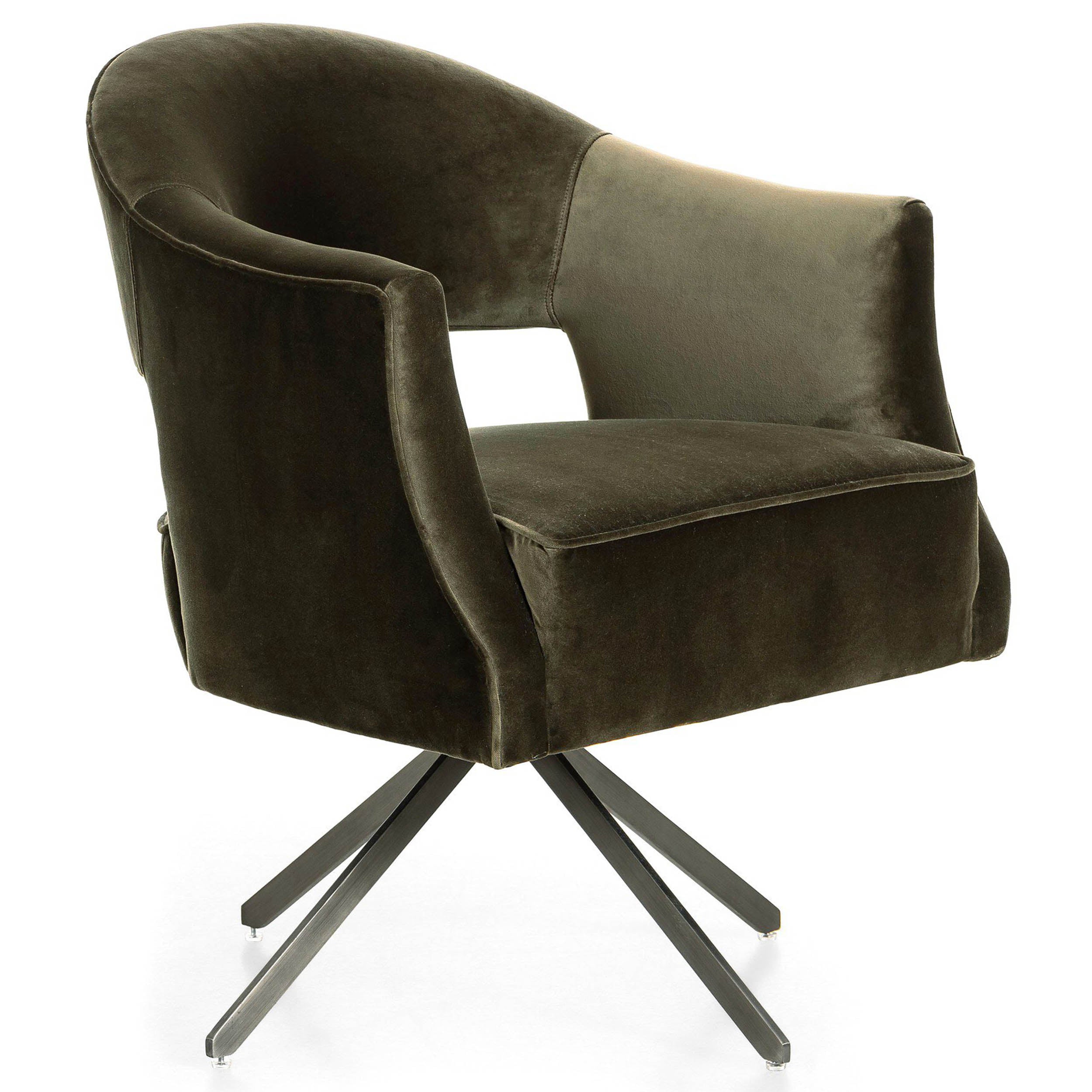 Adara Desk Chair, Surrey Olive