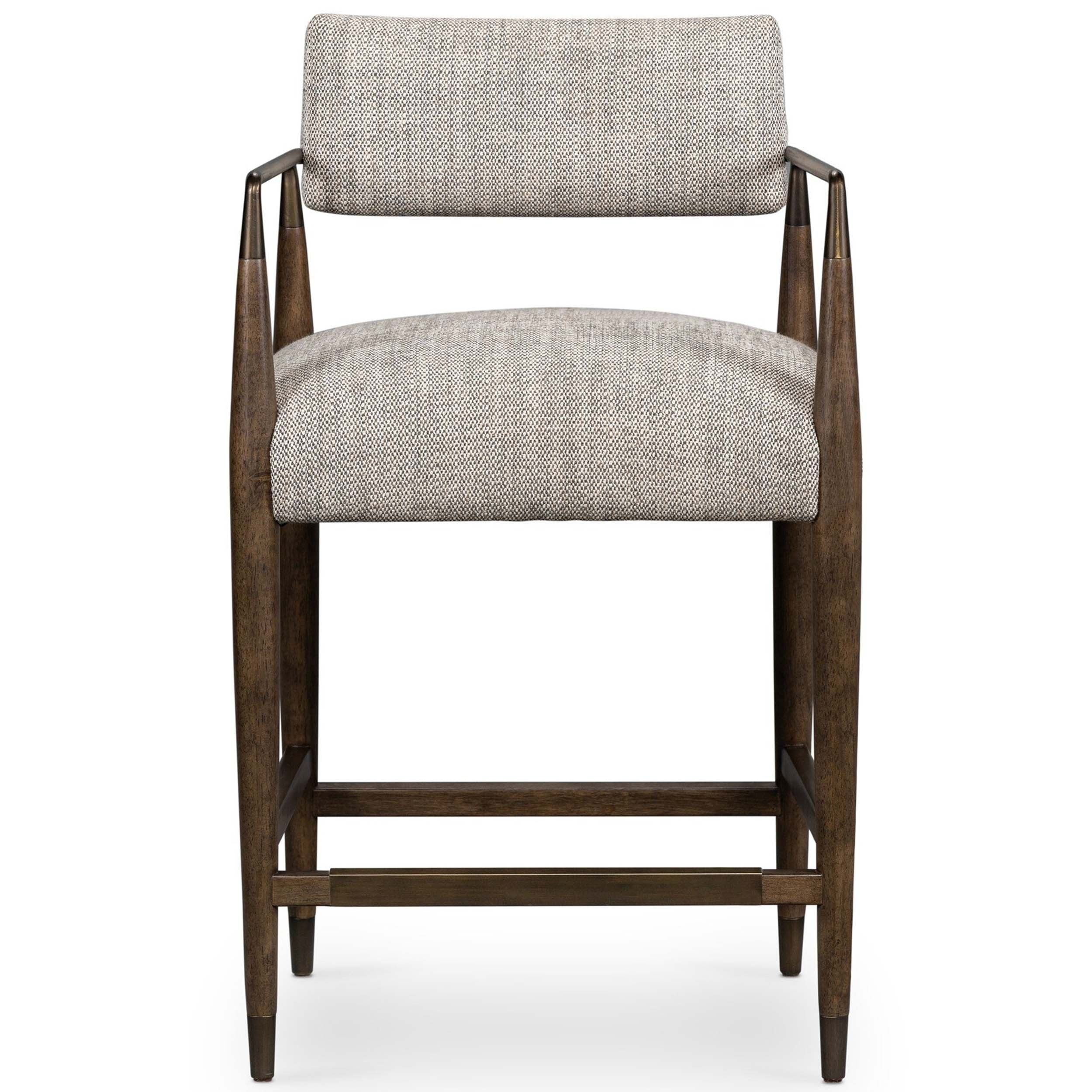 Waldon Bar + Counter Stool, Thames Coal