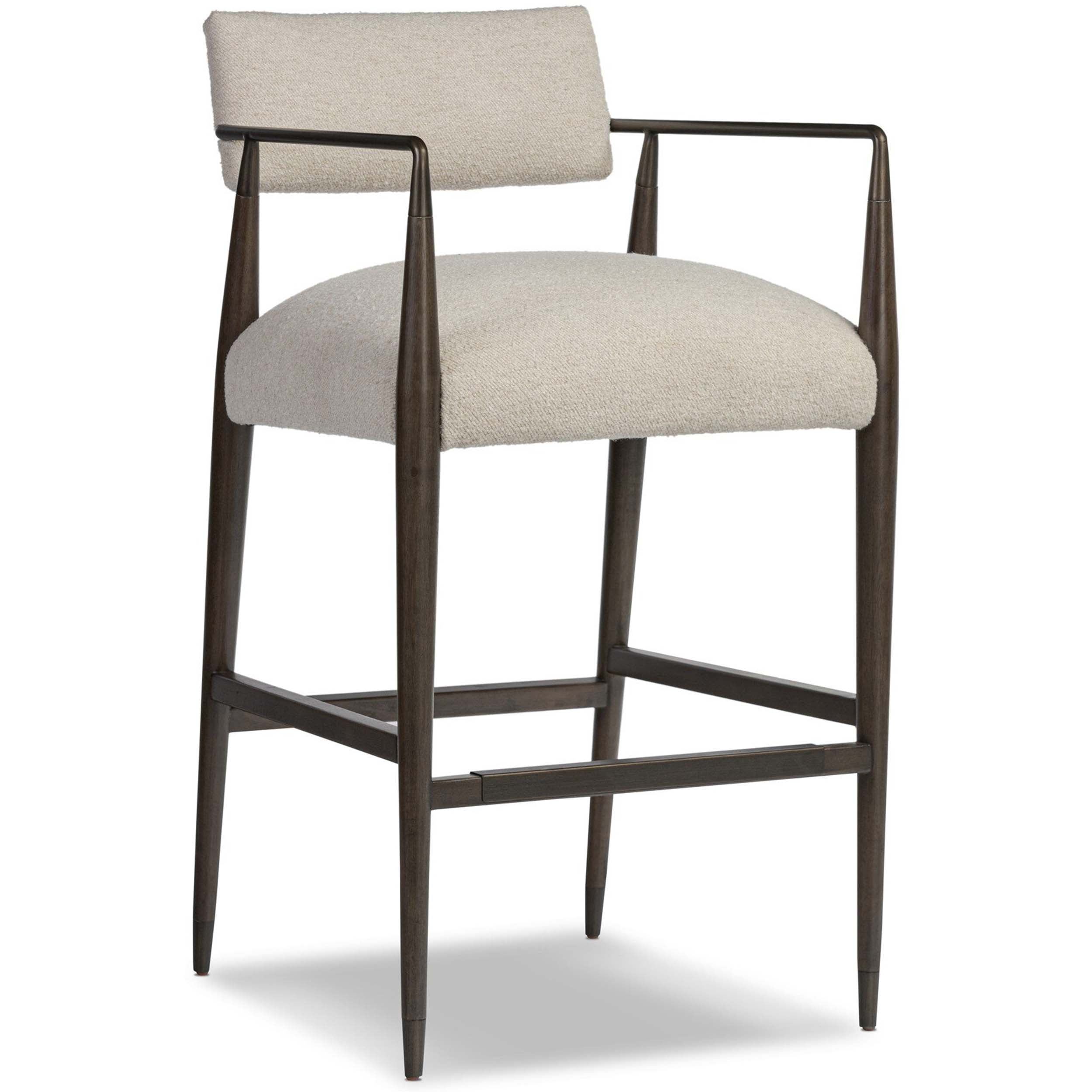 Waldon Bar + Counter Stool, Charter Oatmeal
