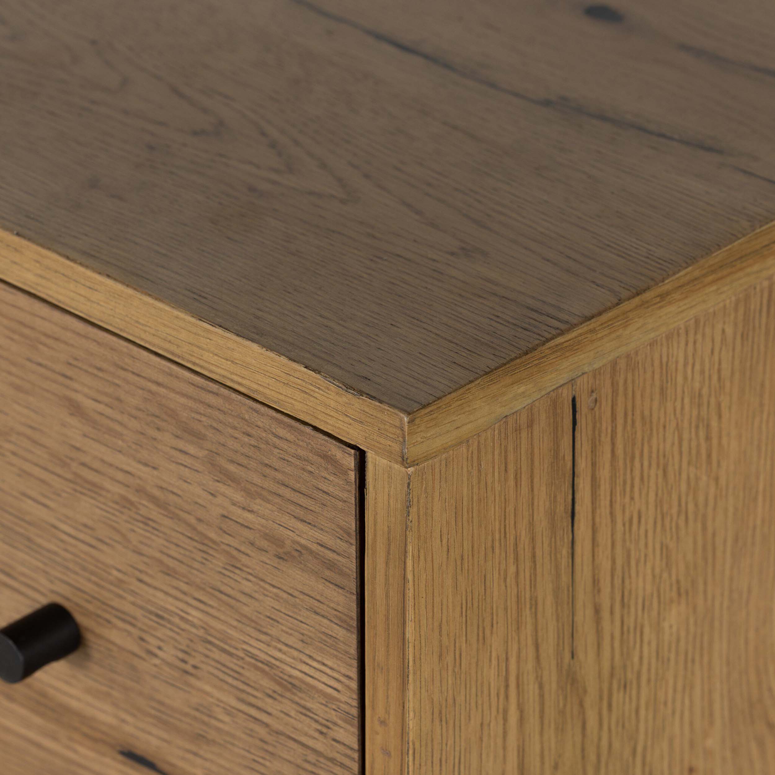 Eaton Nightstand, Amber Oak Resin