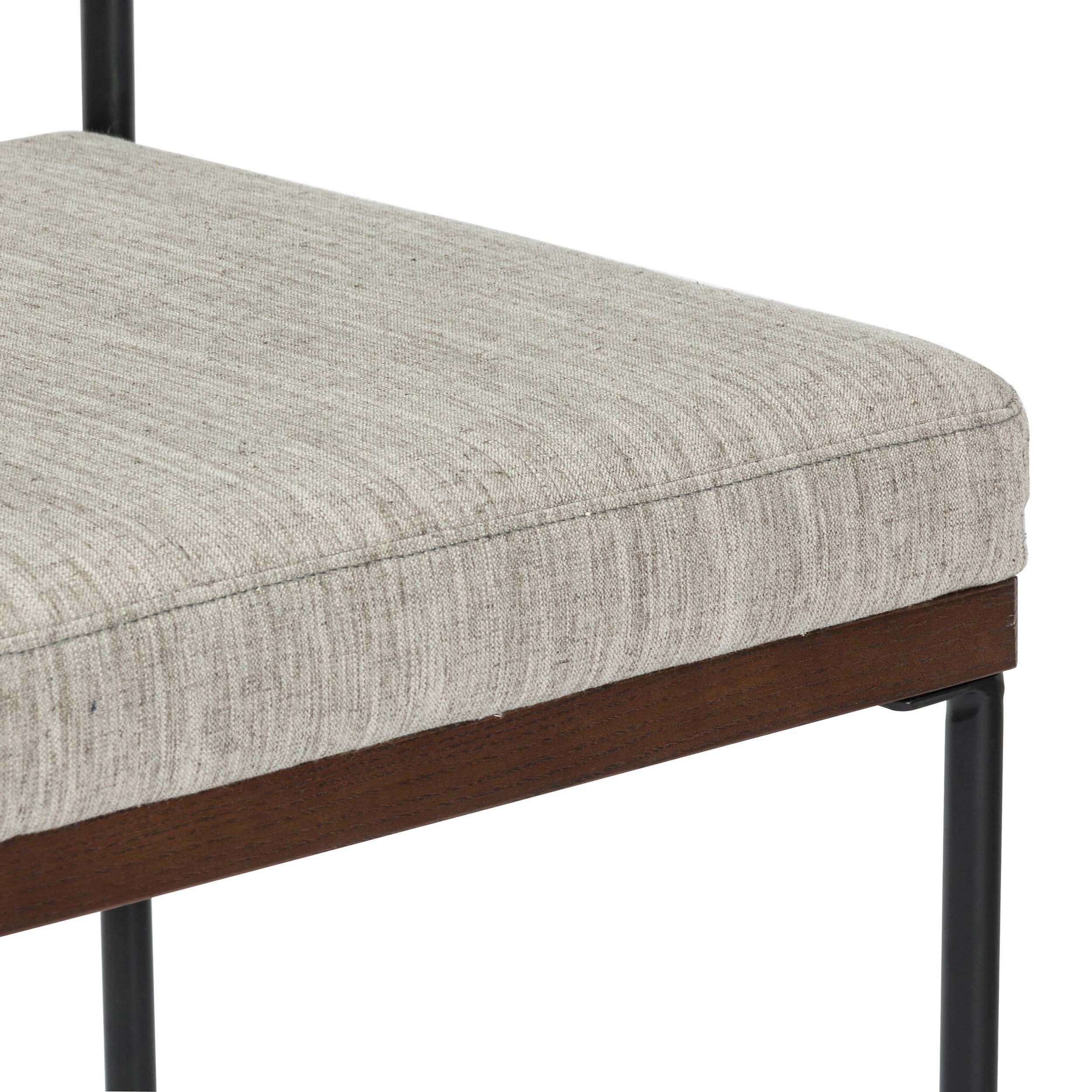 Benton Bar + Counter Stool, Savile Flannel