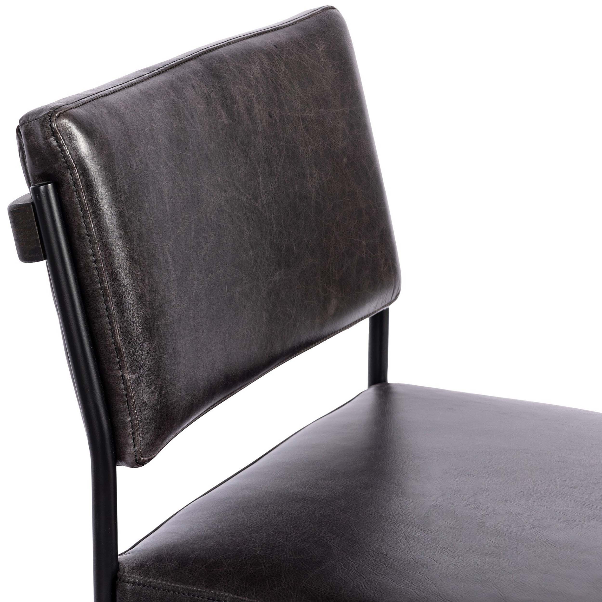 Benton Bar + Counter Stool, Sonoma Black