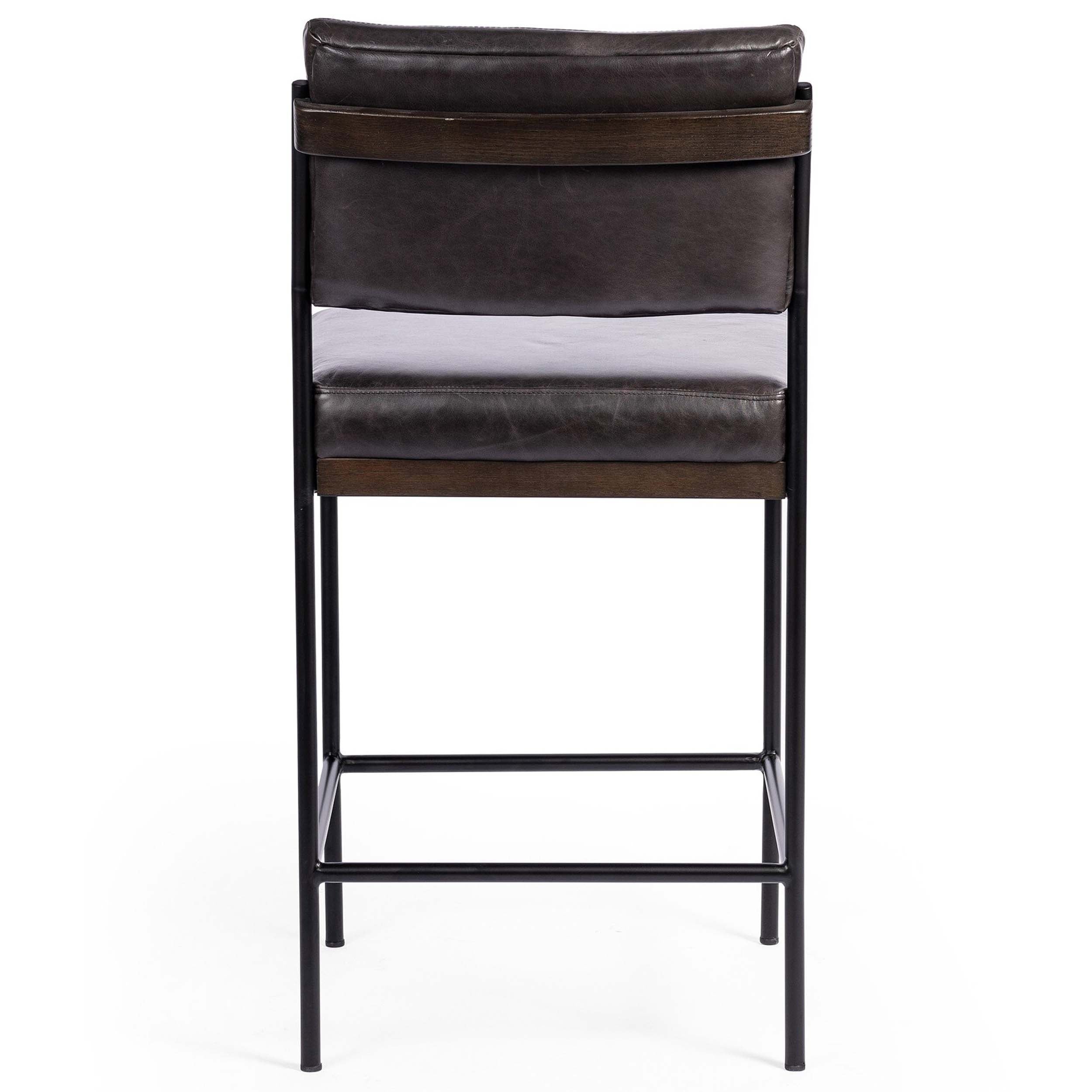 Benton Bar + Counter Stool, Sonoma Black