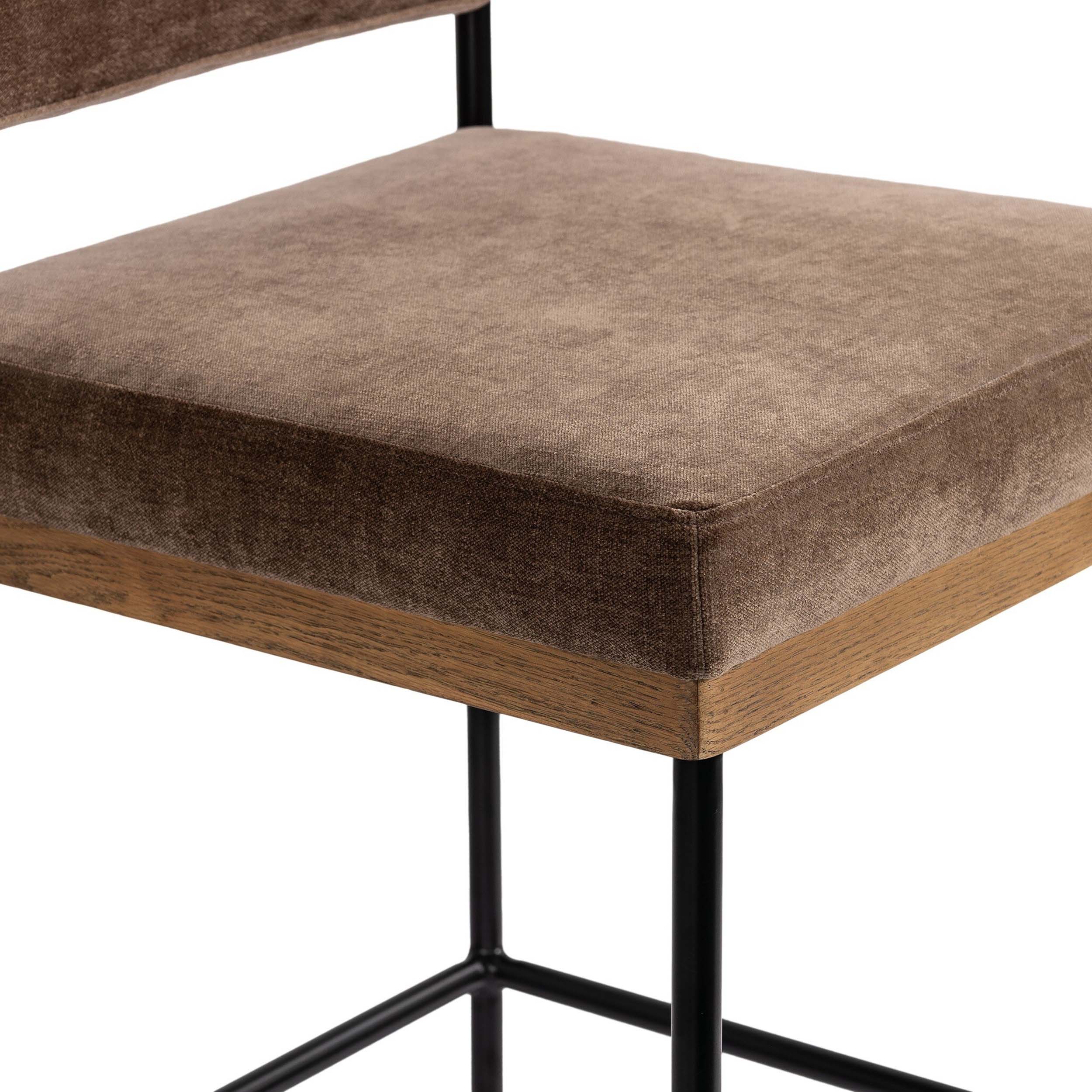 Benton Bar + Counter Stool, Altair Mushroom