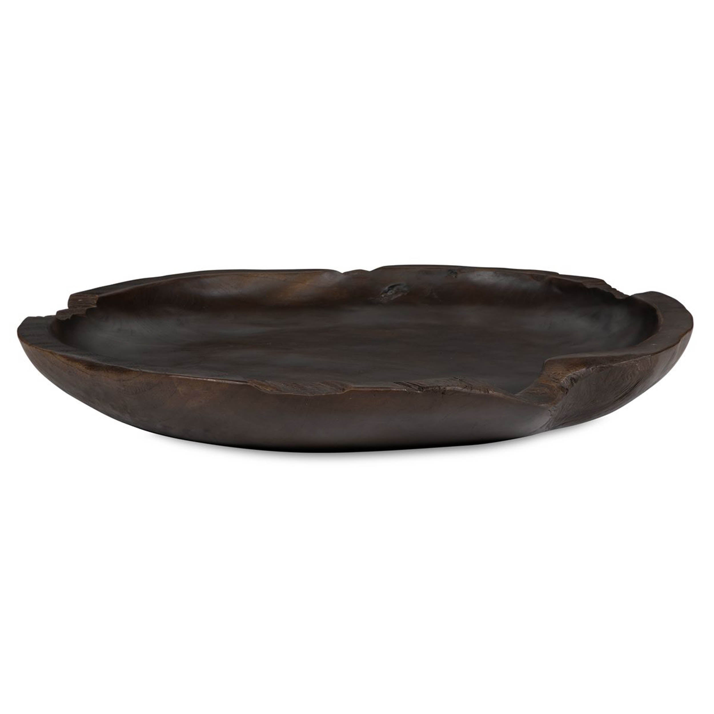 Nature's Edge Indoor-Outdoor Bowl, Brown