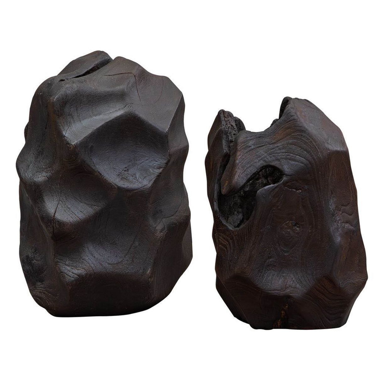 Ember Root, Burnt Black, Set of 2 – styled in a room setting
