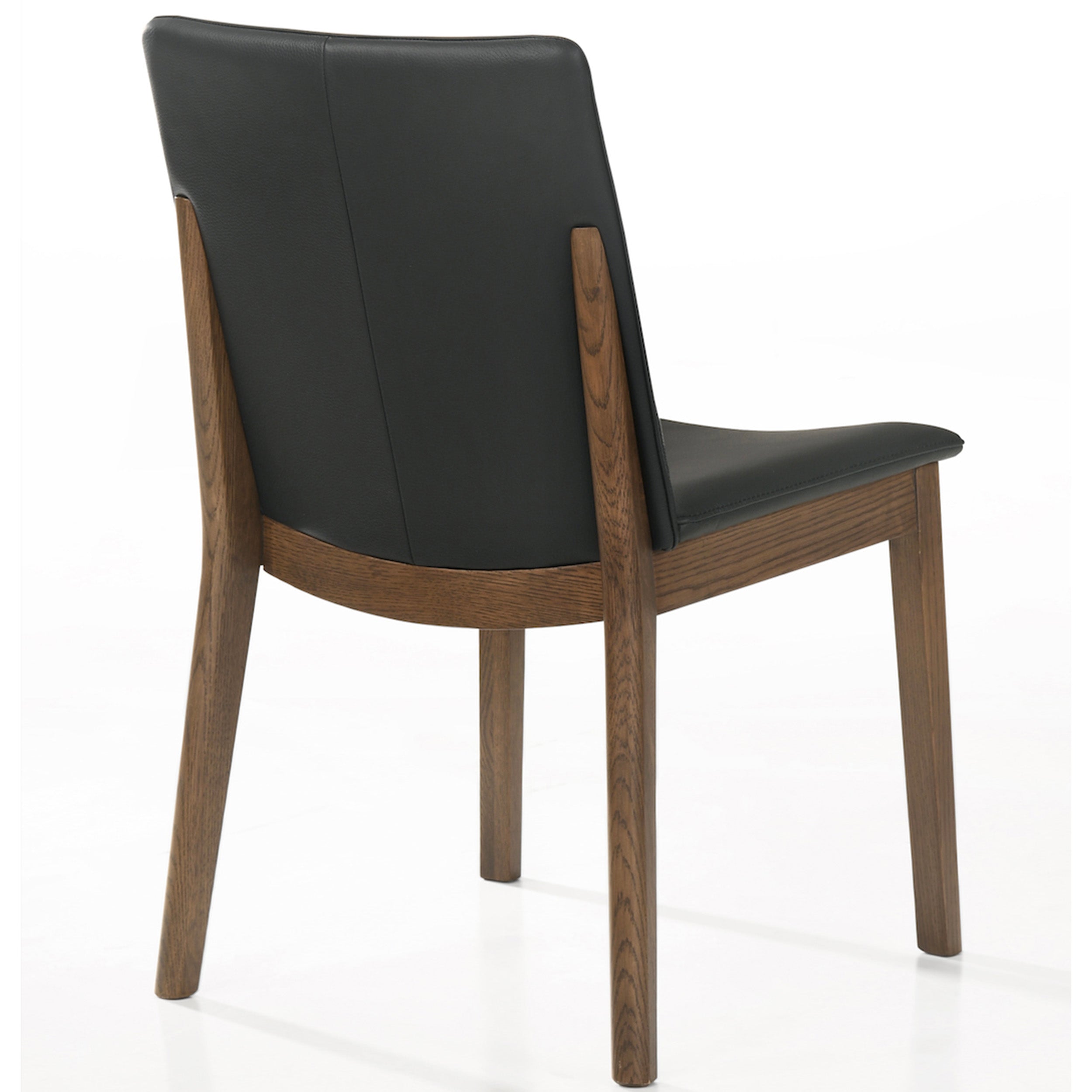 Noah 1724Q Dining Chair, Black, Set of 2