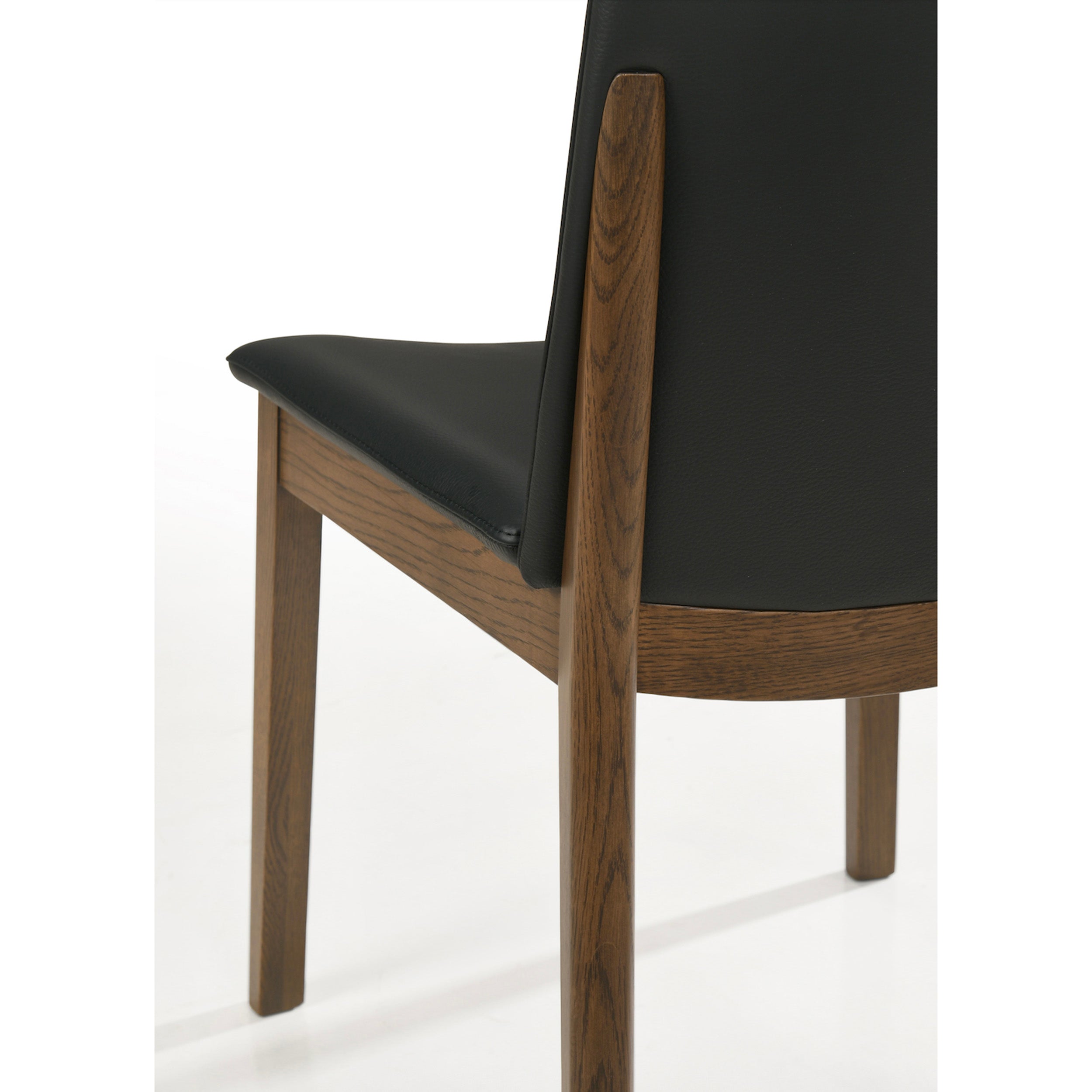 Noah 1724Q Dining Chair, Black, Set of 2
