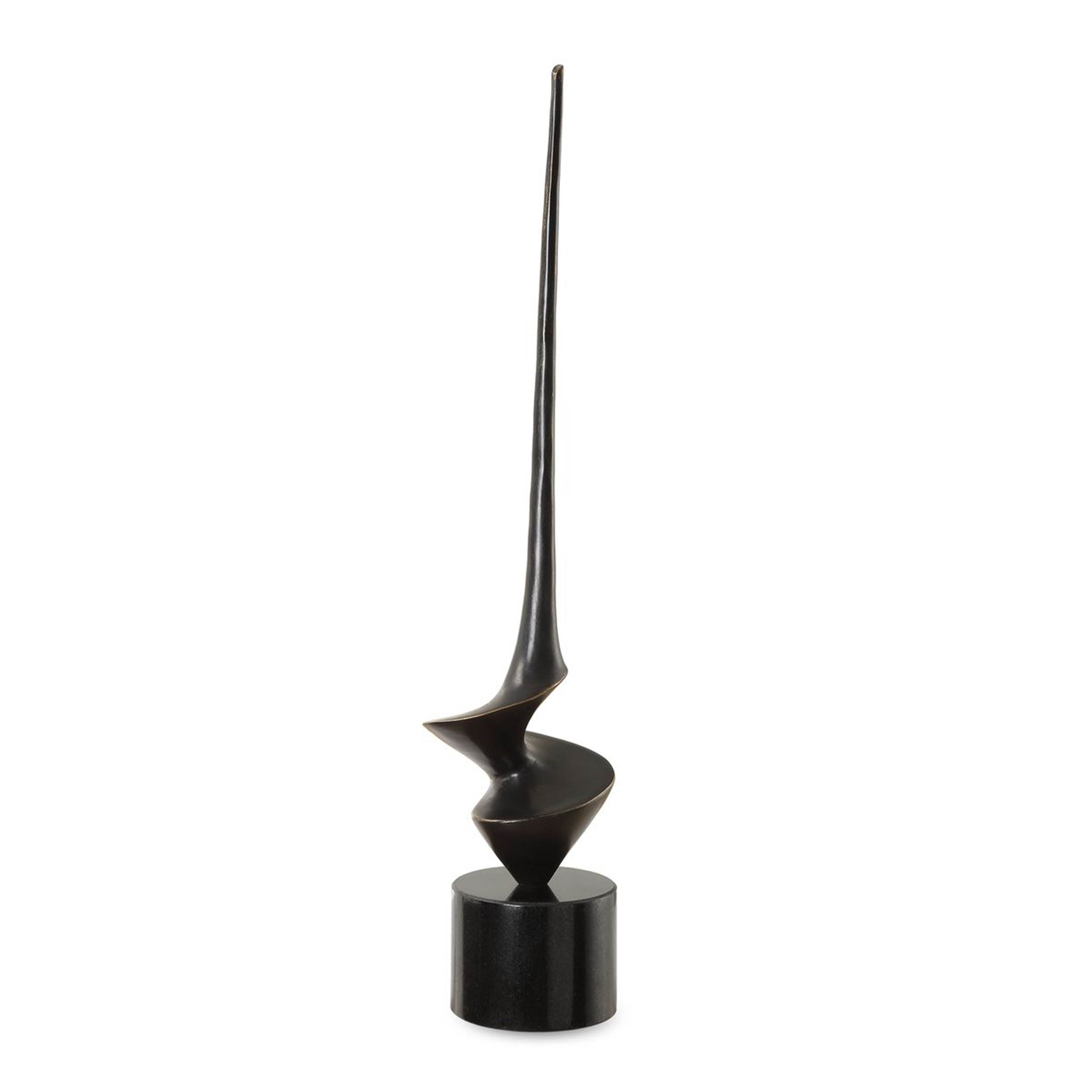 All Twisted Sculpture, Black