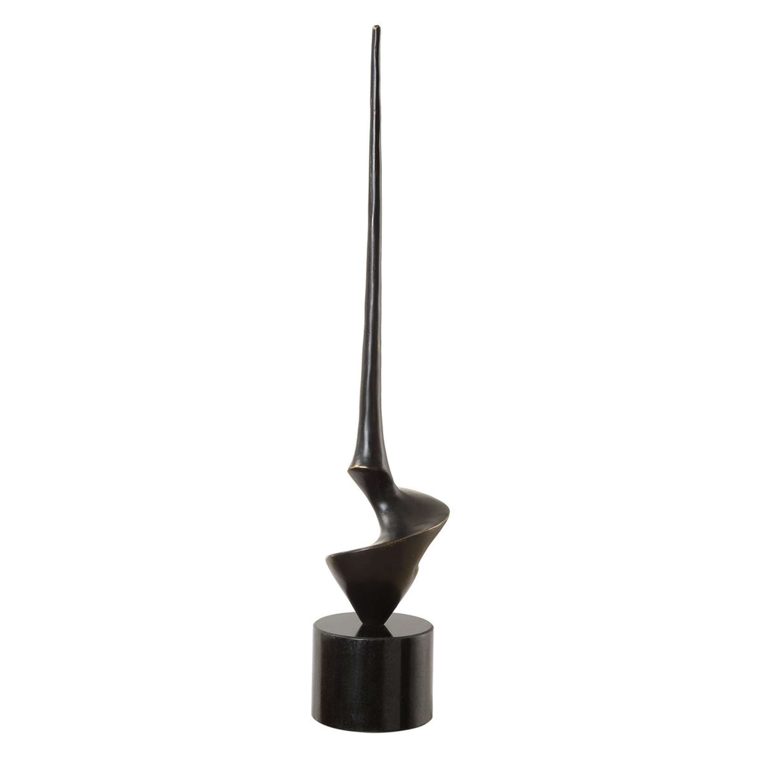 All Twisted Sculpture, Black