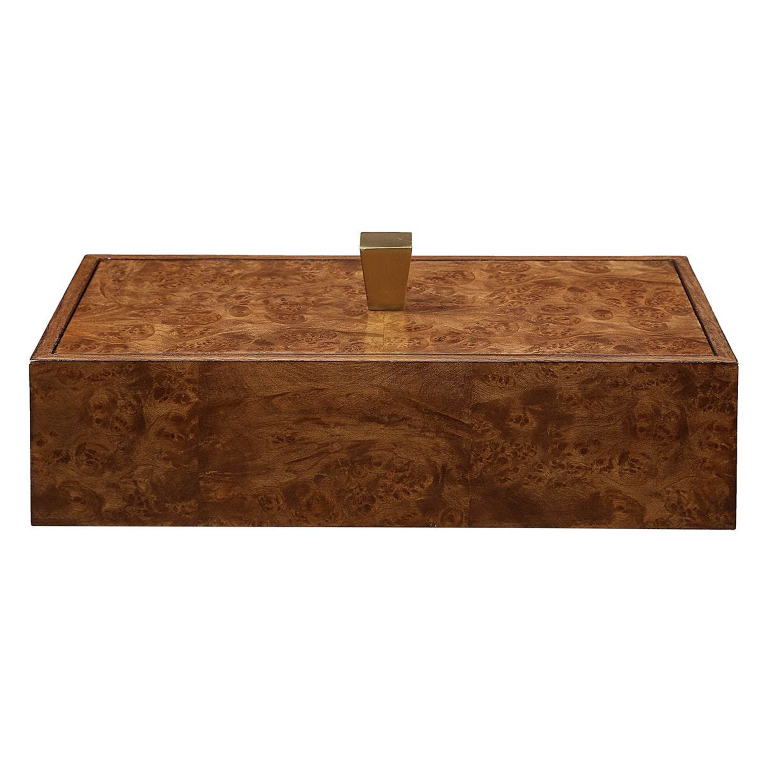 Burl Haven Box, Brown