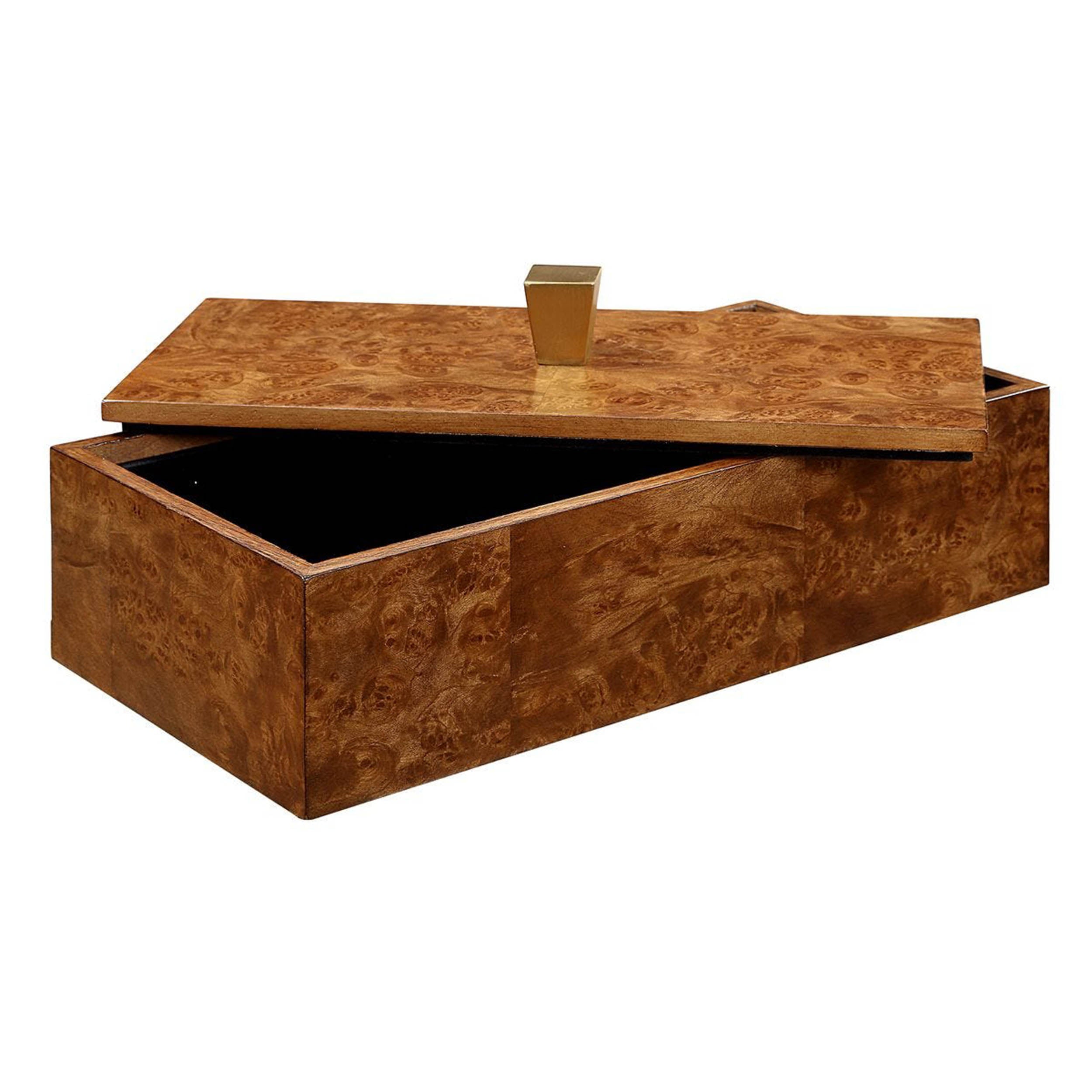 Burl Haven Box, Brown