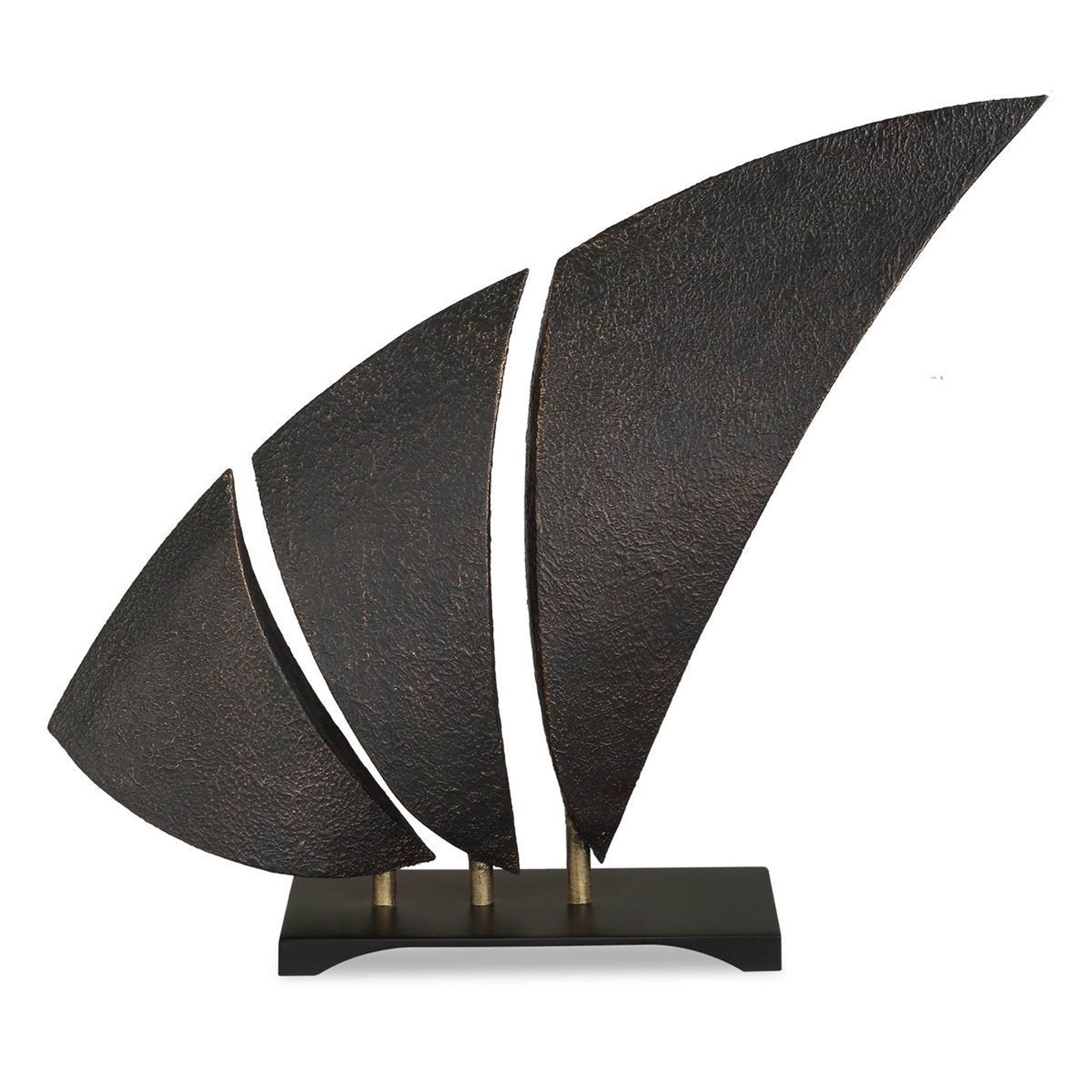 Wind Crest Sculpture, Brown