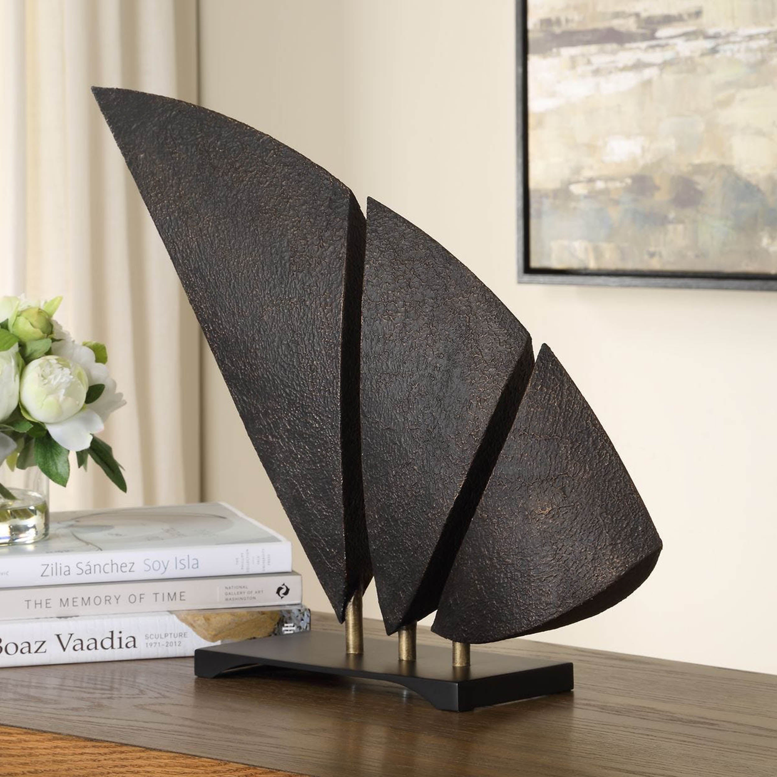 Wind Crest Sculpture, Brown