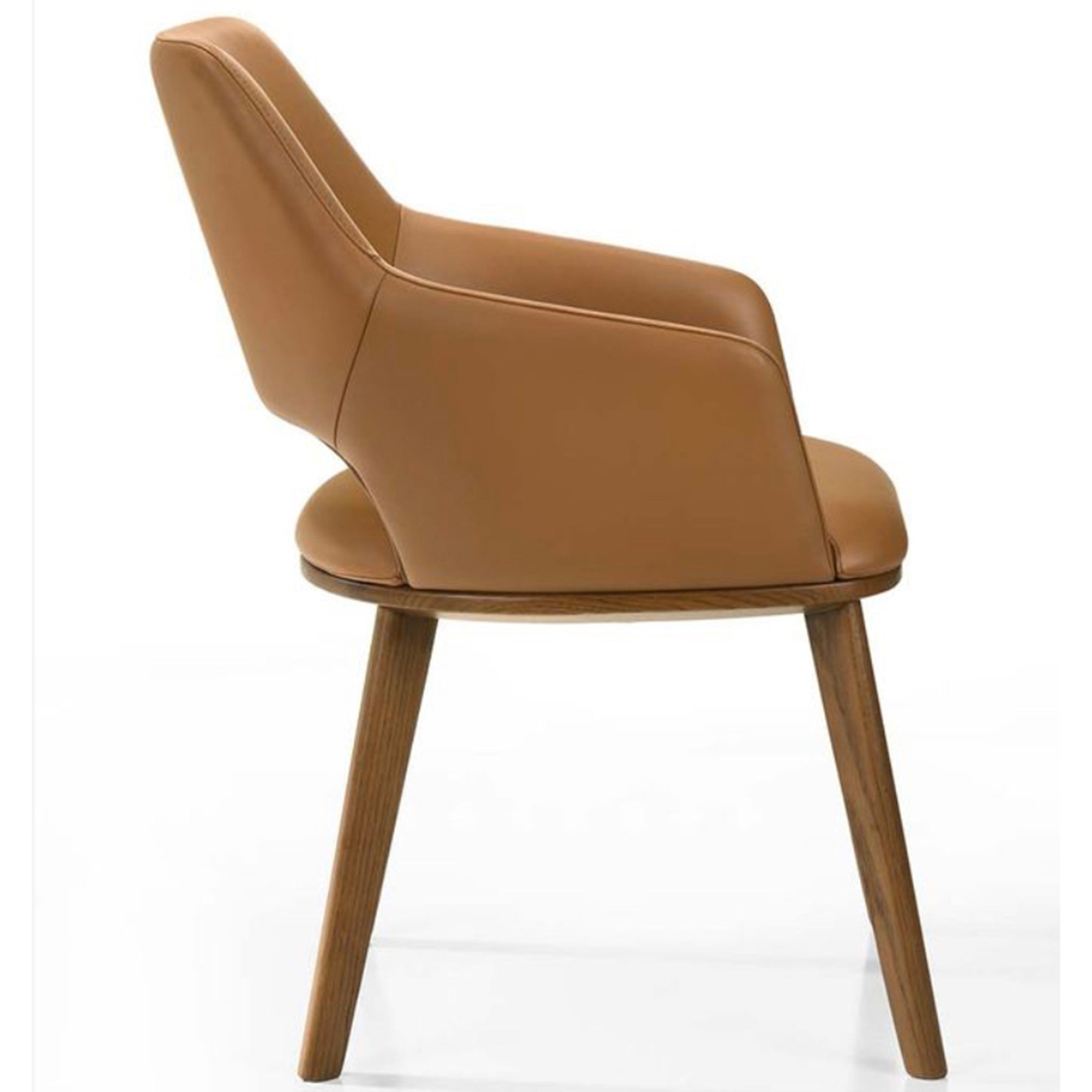 Eva 1836HM Dining Chair, Saddle