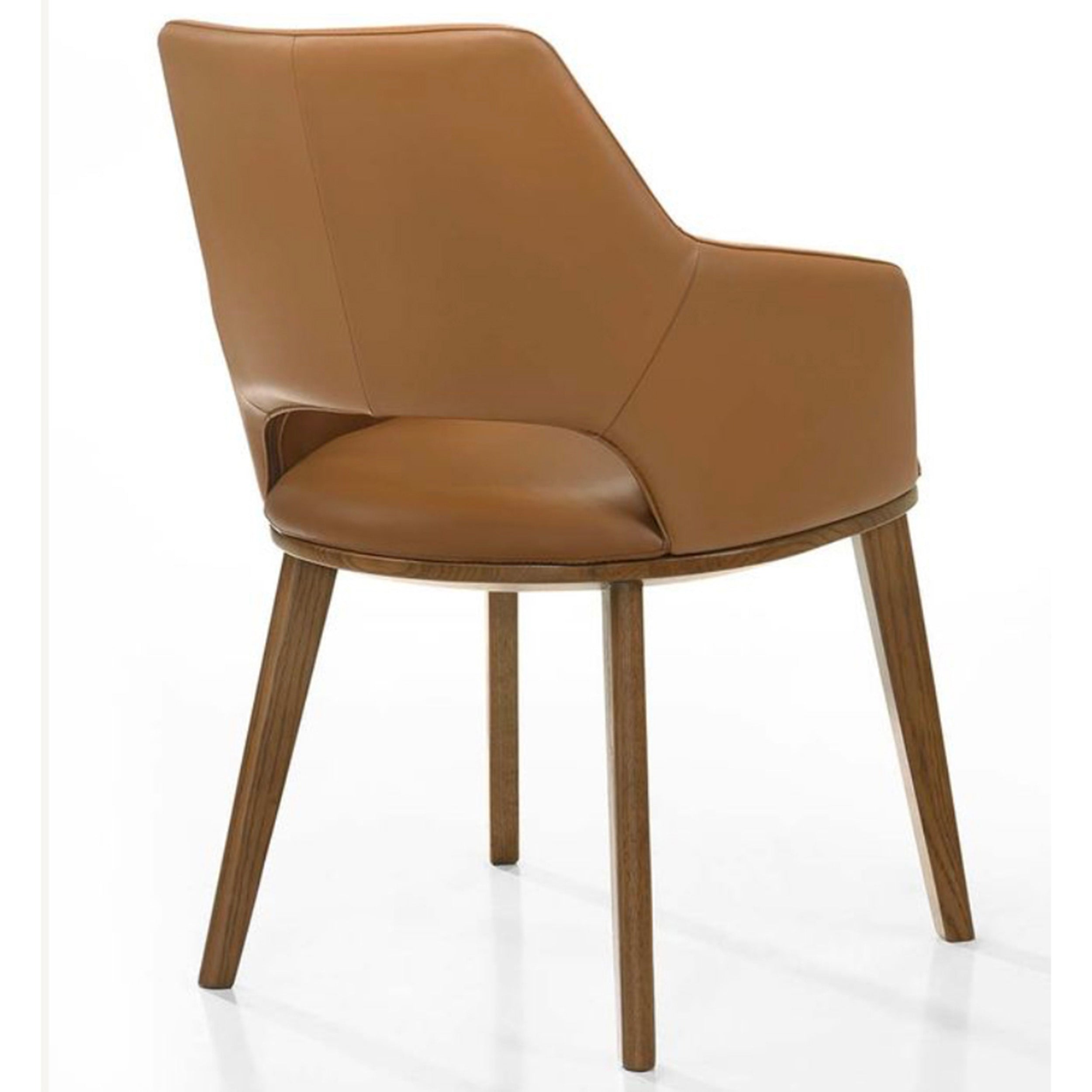 Eva 1836HM Dining Chair, Saddle