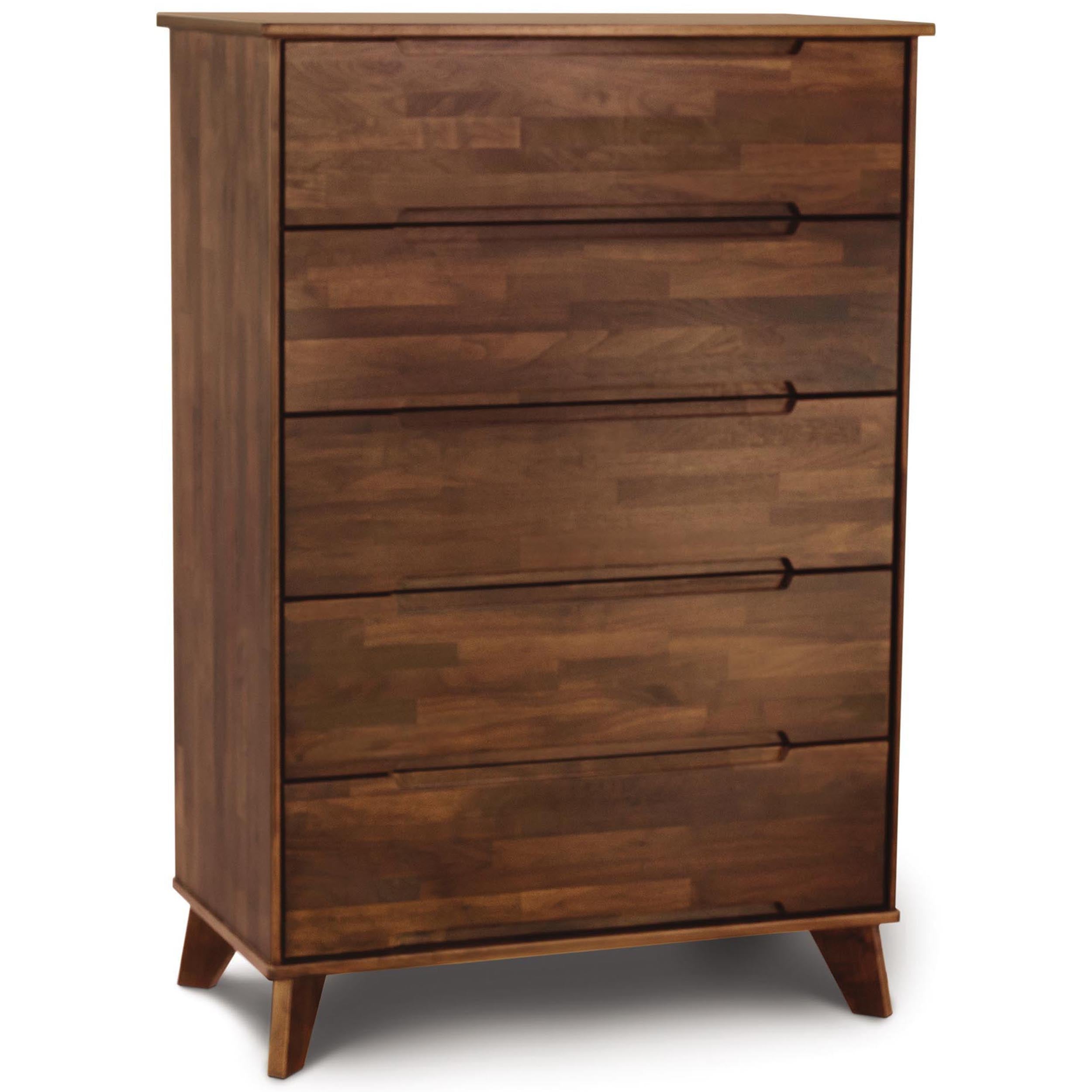 Linn 5 Drawer, Natural Walnut