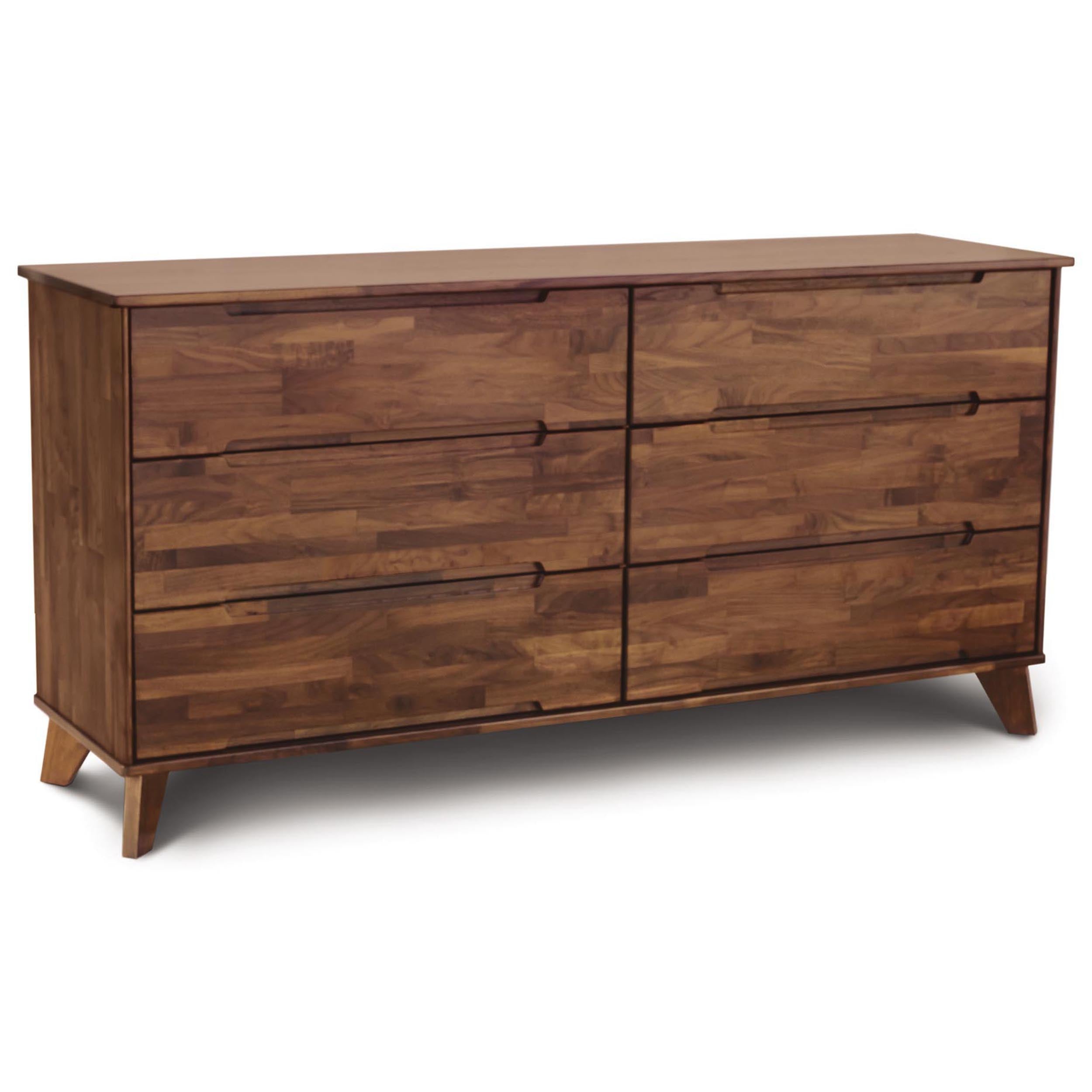 Linn 6 Drawer, Natural Walnut