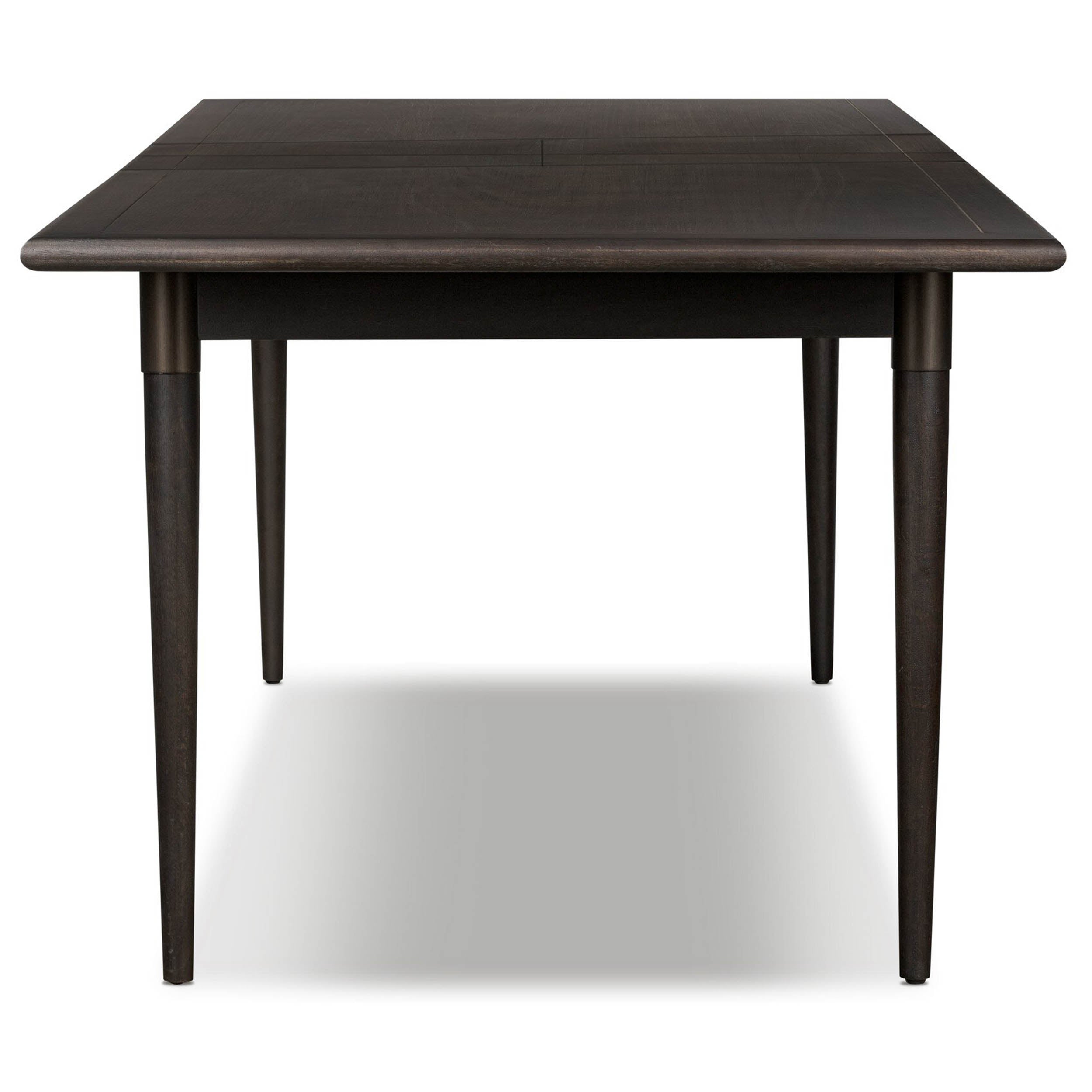 Harper Extension Dining Table, Black Mango Veneer